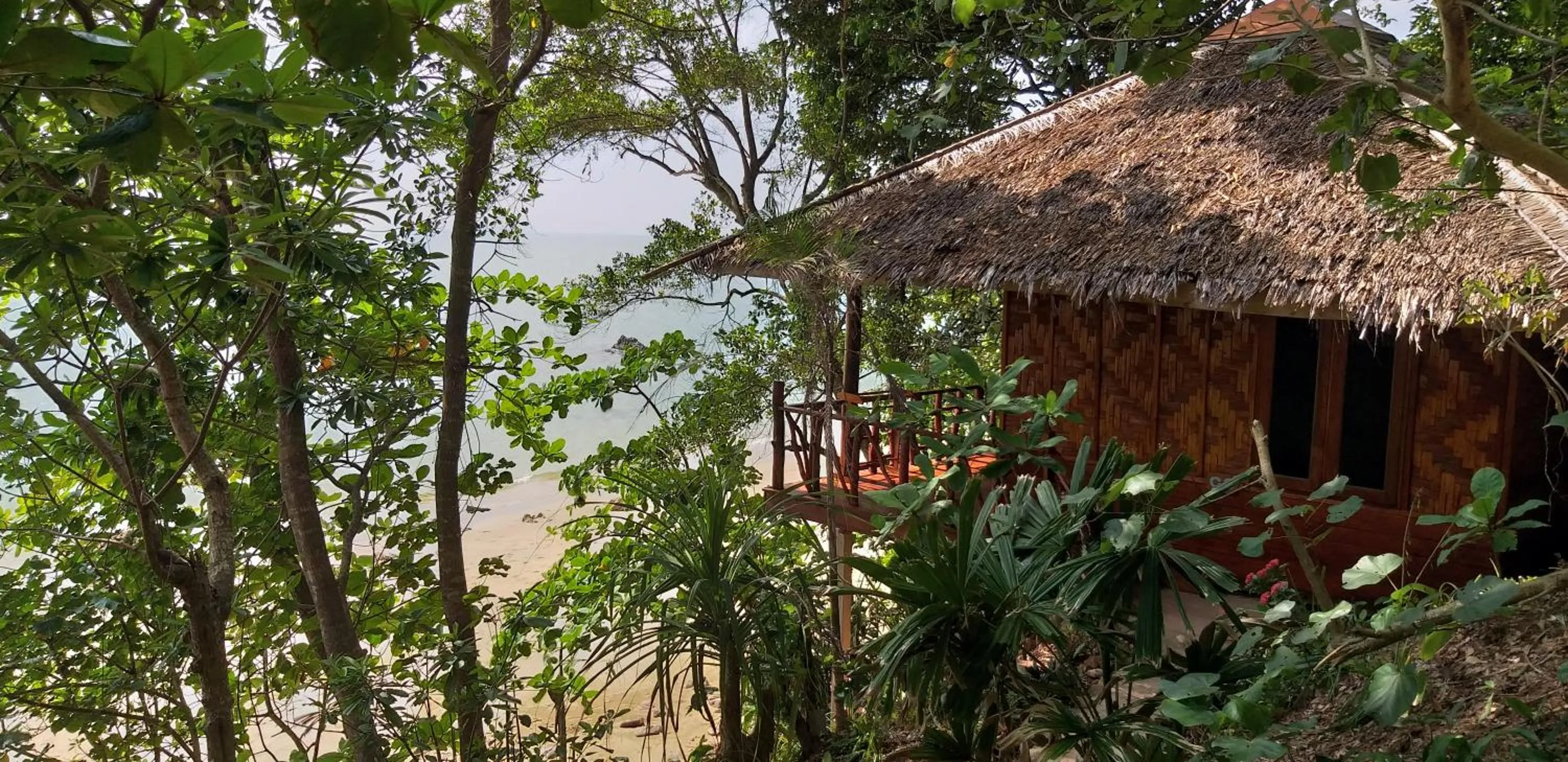 Sea view in Jungle Hill Beach Bungalow