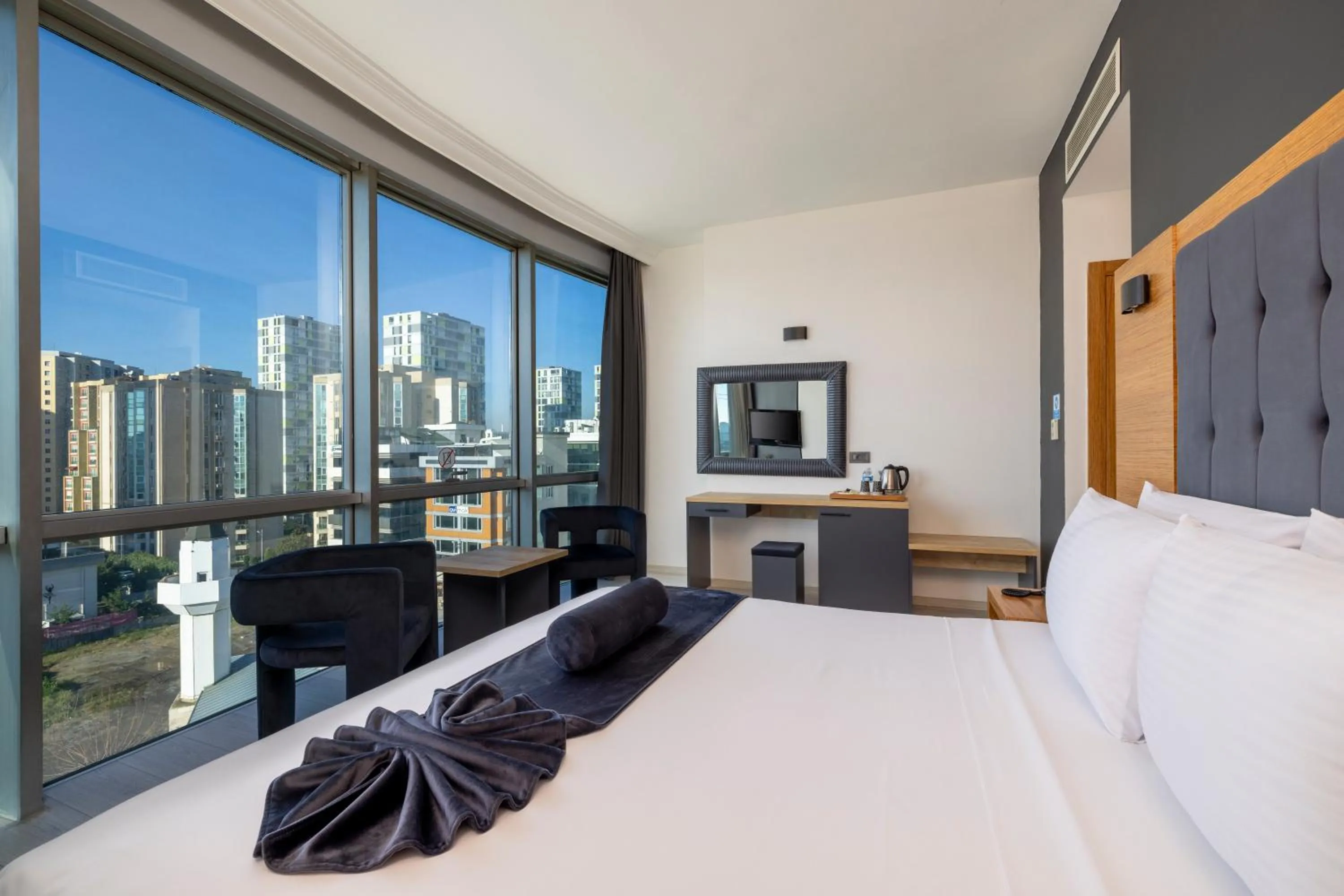 Bed in My Plus Hotel Ataşehir