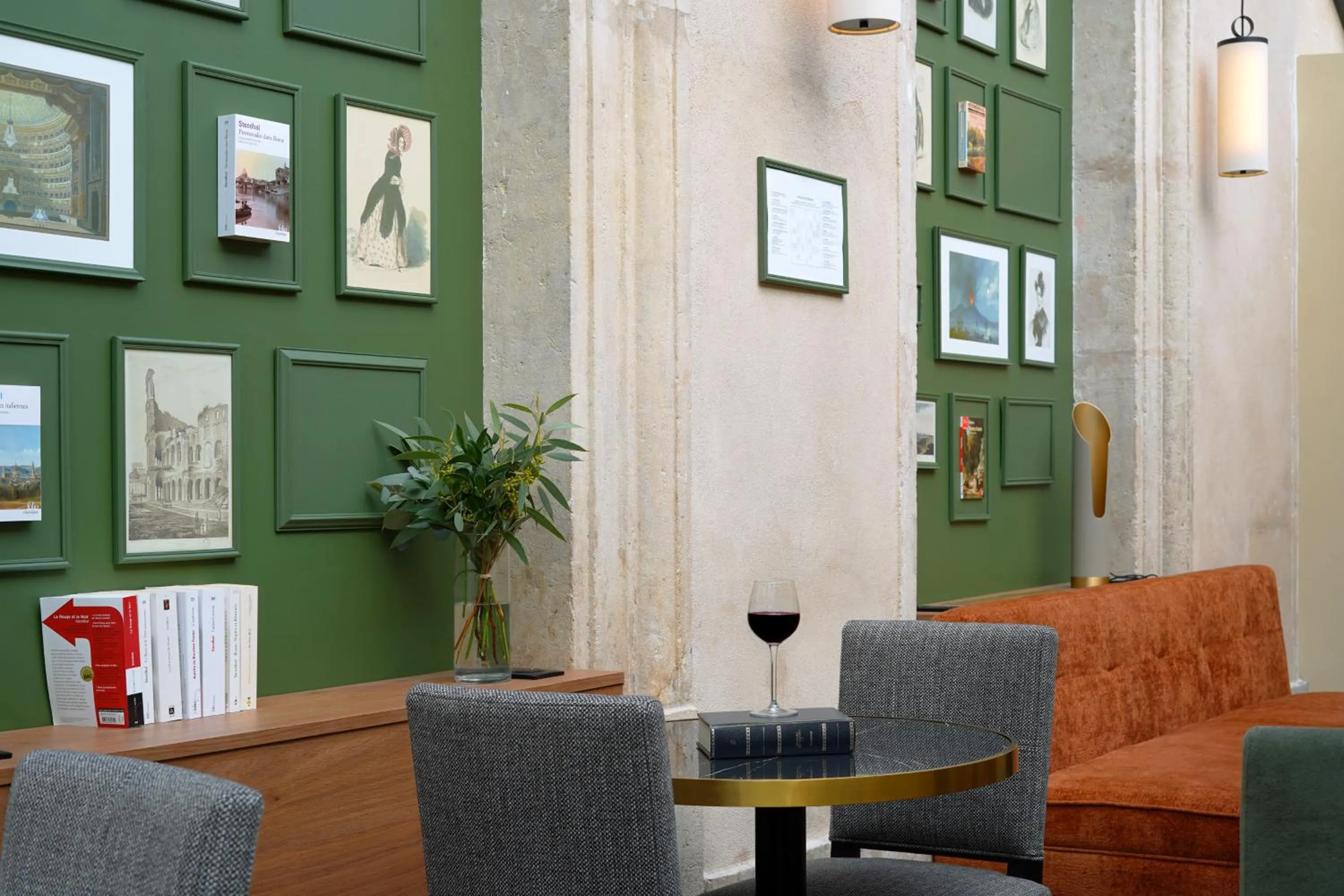 Breakfast in Hôtel Littéraire Stendhal et Spa