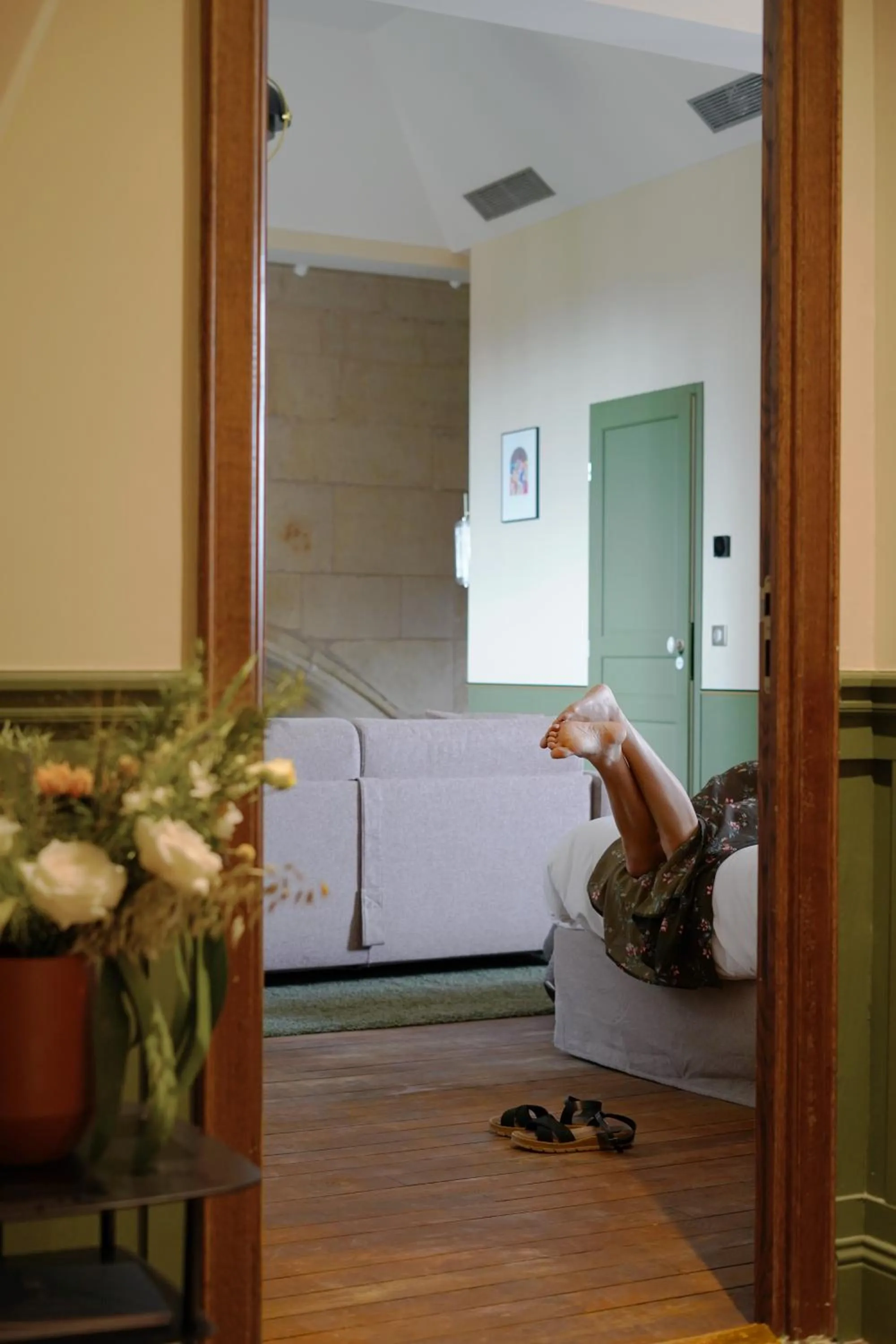 Bedroom in Hôtel Littéraire Stendhal et Spa