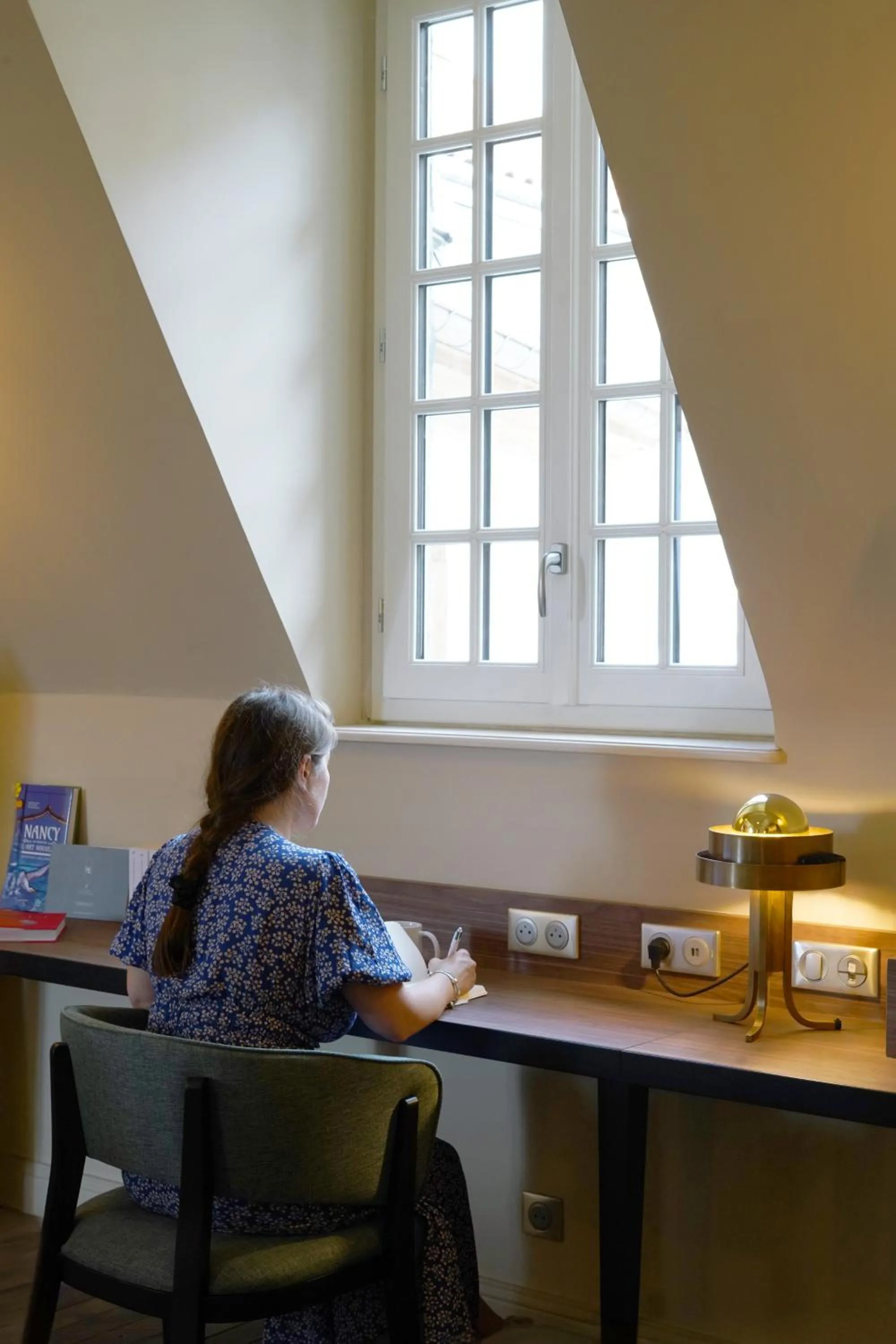 Bedroom in Hôtel Littéraire Stendhal et Spa