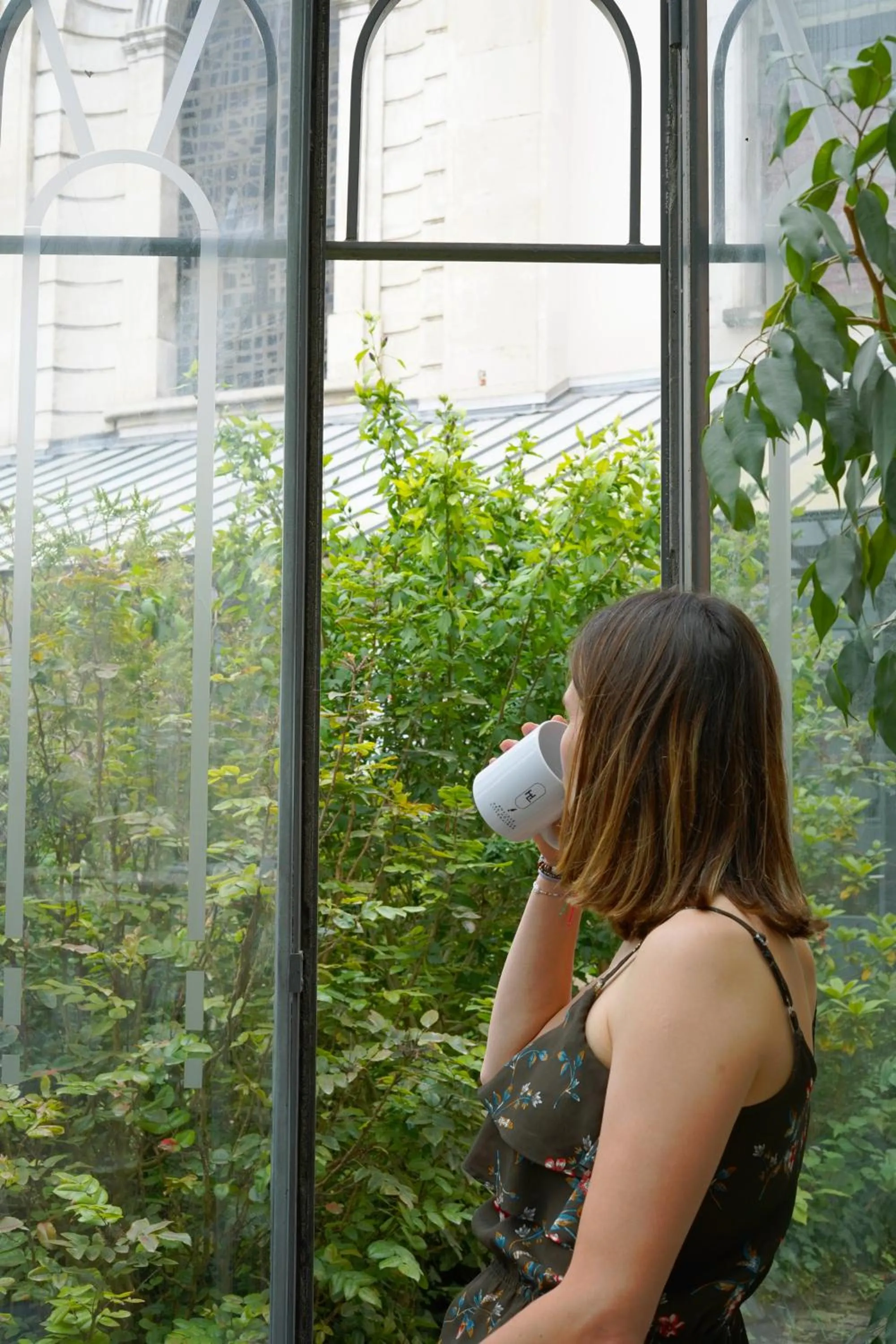 Garden view in Hôtel Littéraire Stendhal et Spa
