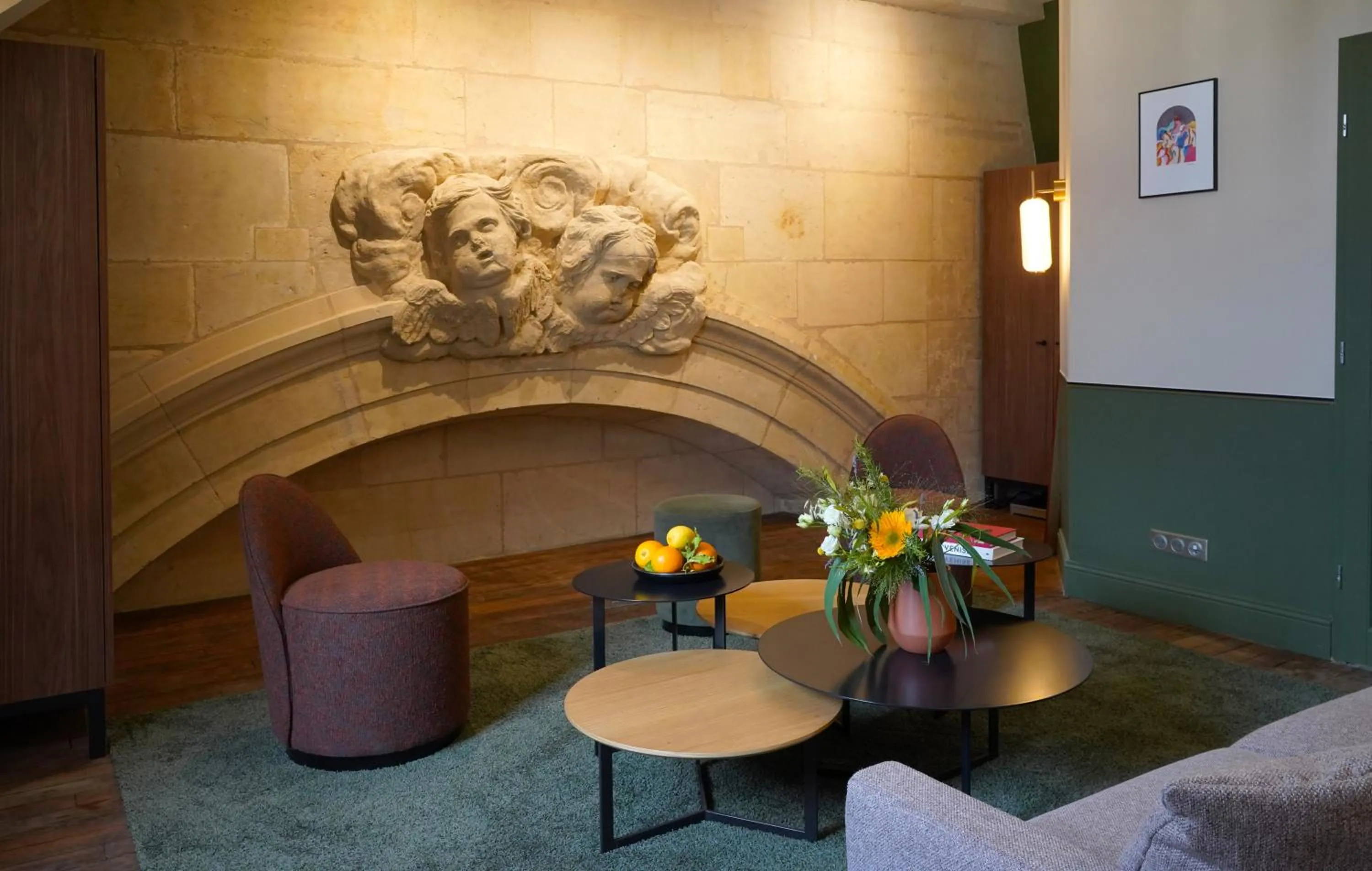 Bedroom in Hôtel Littéraire Stendhal et Spa