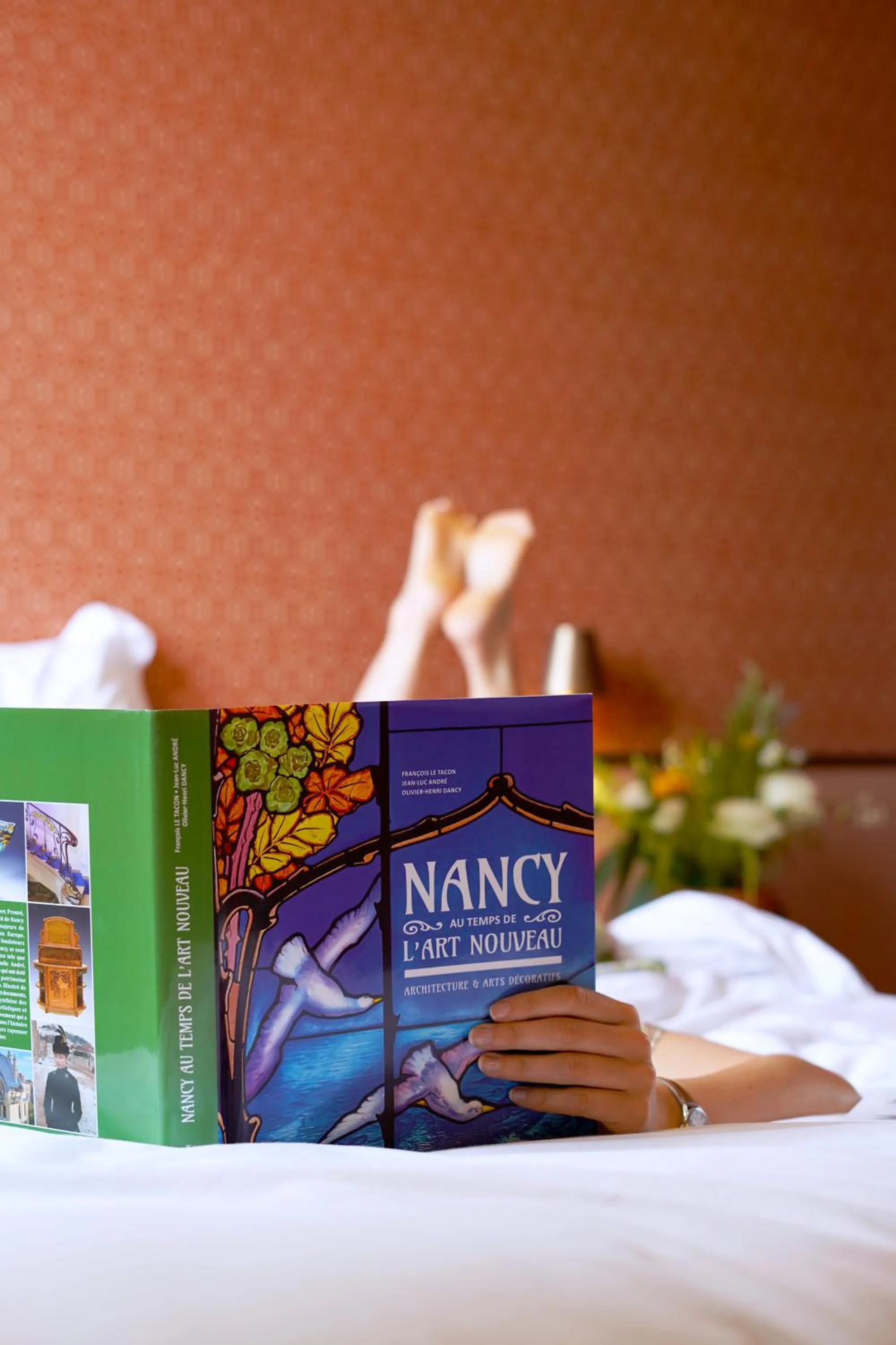 Decorative detail in Hôtel Littéraire Stendhal et Spa