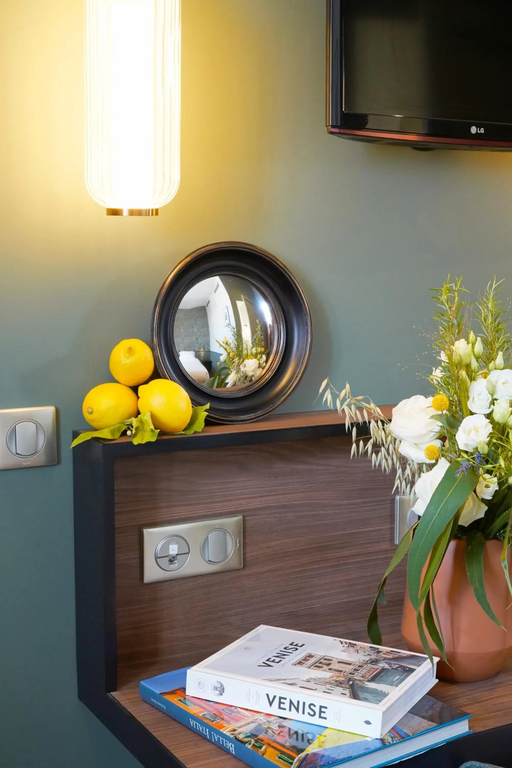 TV/Entertainment Center in Hotel Des Prélats