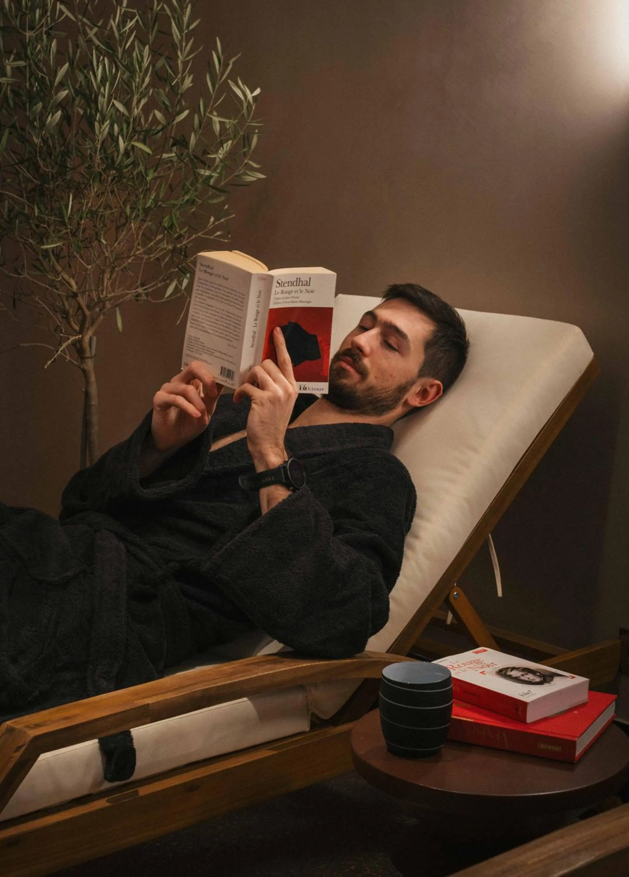 Spa and wellness centre/facilities in Hôtel Littéraire Stendhal et Spa