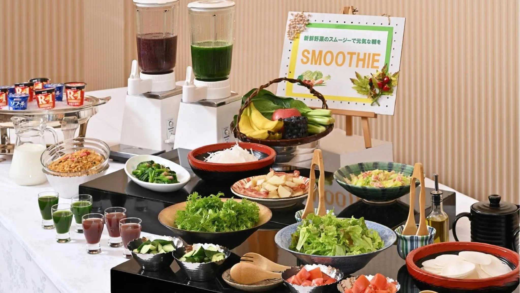 Breakfast in Crest Hotel Kashiwa