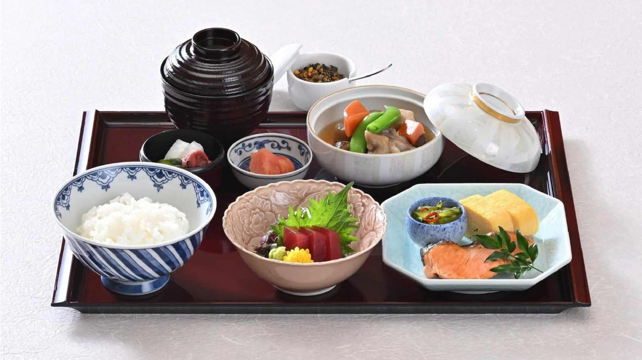 Breakfast in Crest Hotel Kashiwa