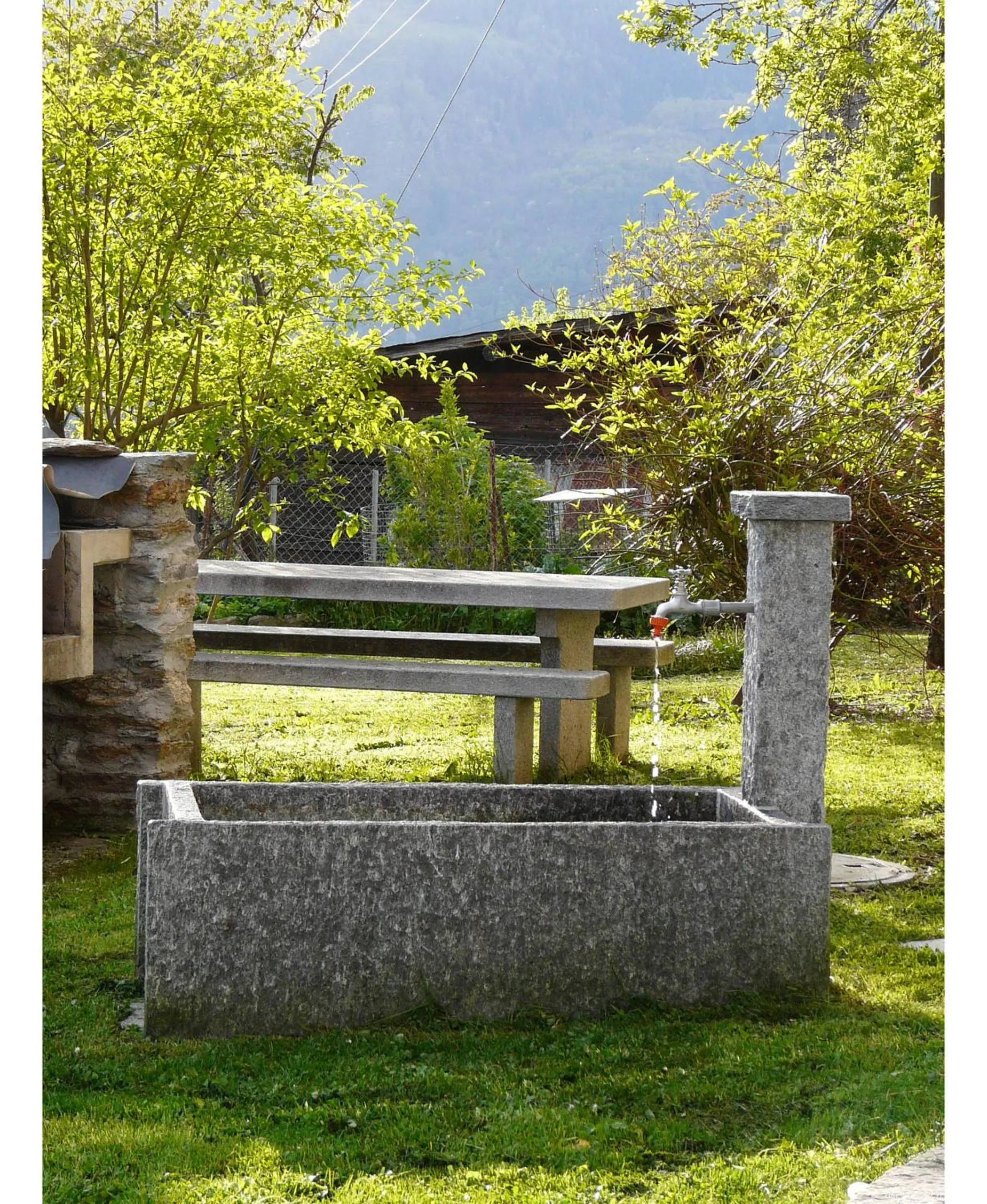 Garden in Appartamenti Bertazzi, Cavagnago - self check-in