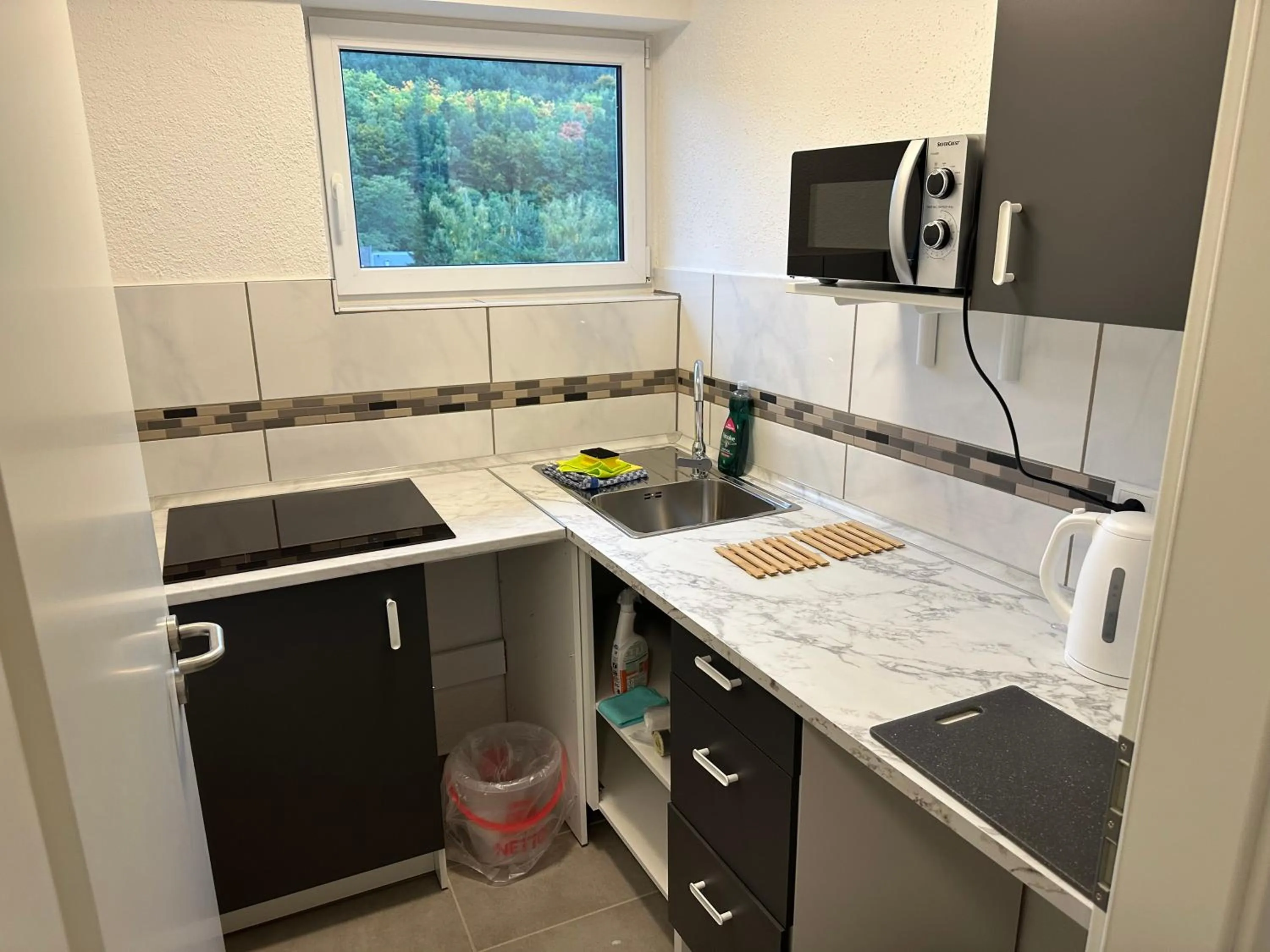 Kitchen or kitchenette in Landgasthaus Klosterhof