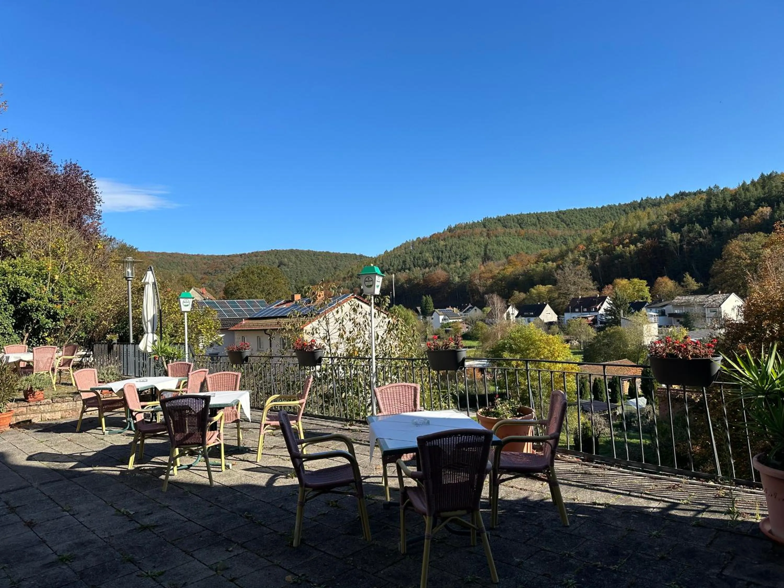 Mountain view in Landgasthaus Klosterhof