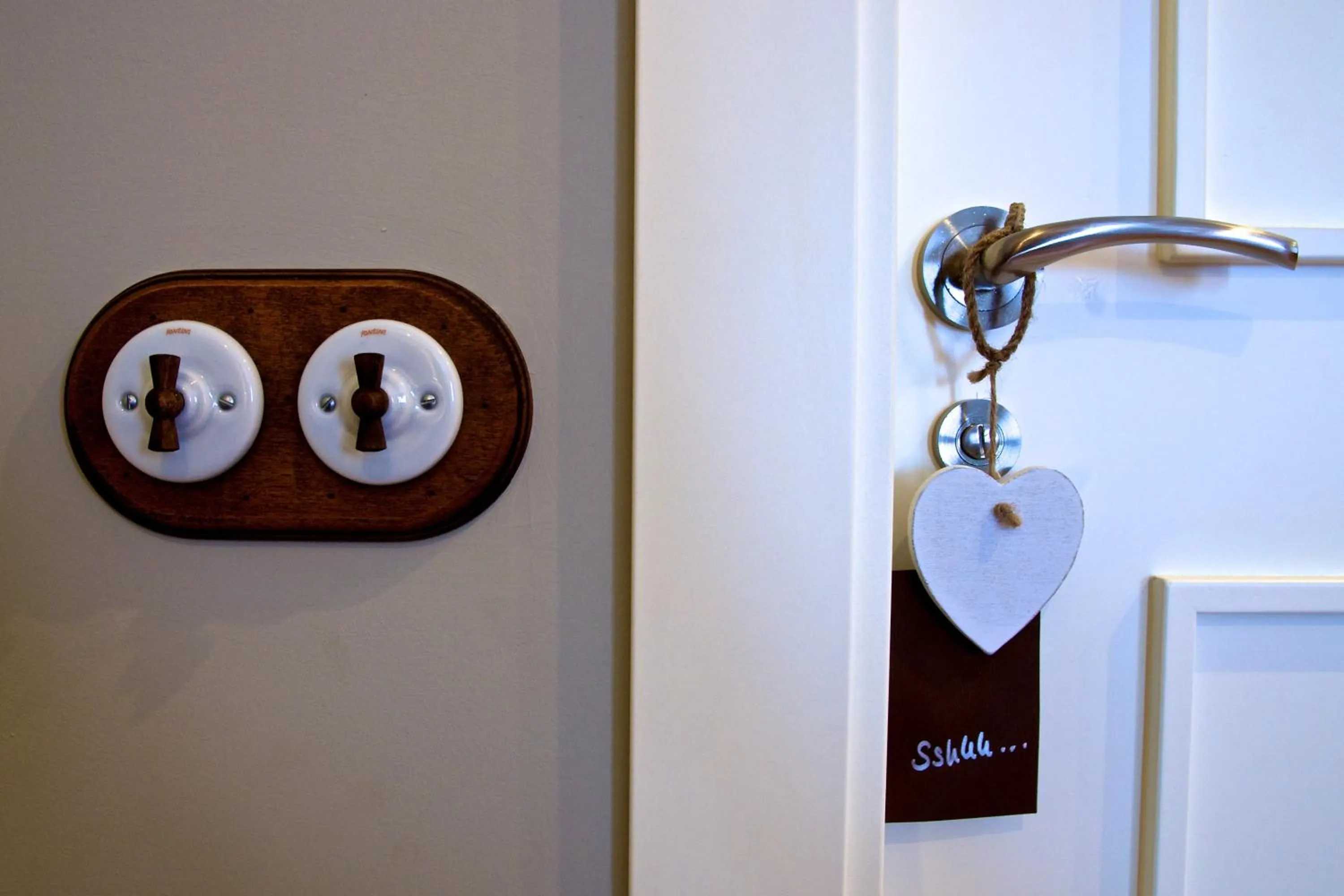 Decorative detail in Hotel Villa Monter