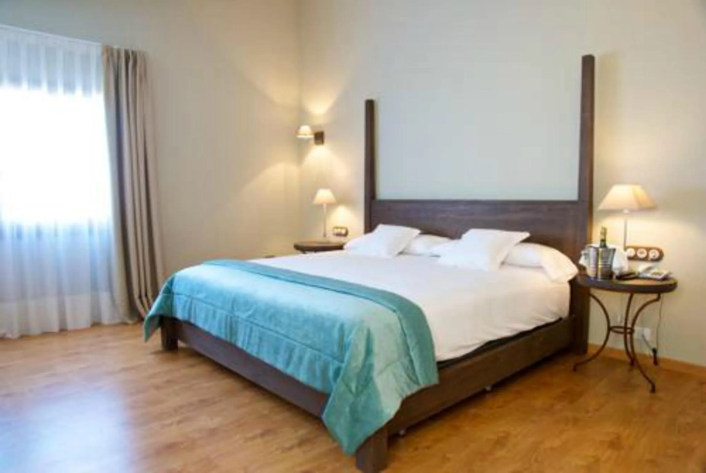 Bed in Hotel Villa Monter