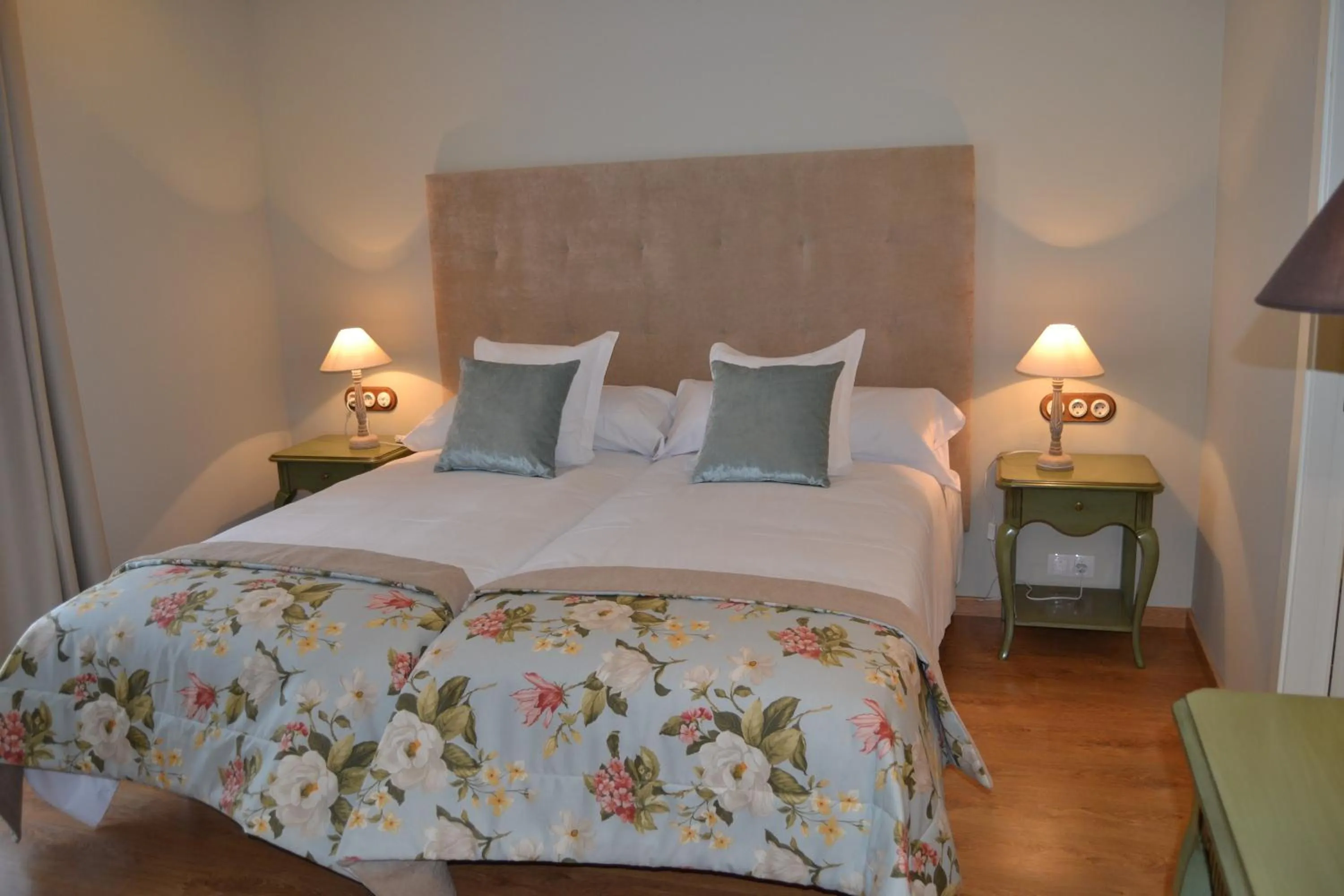 Bed in Hotel Villa Monter