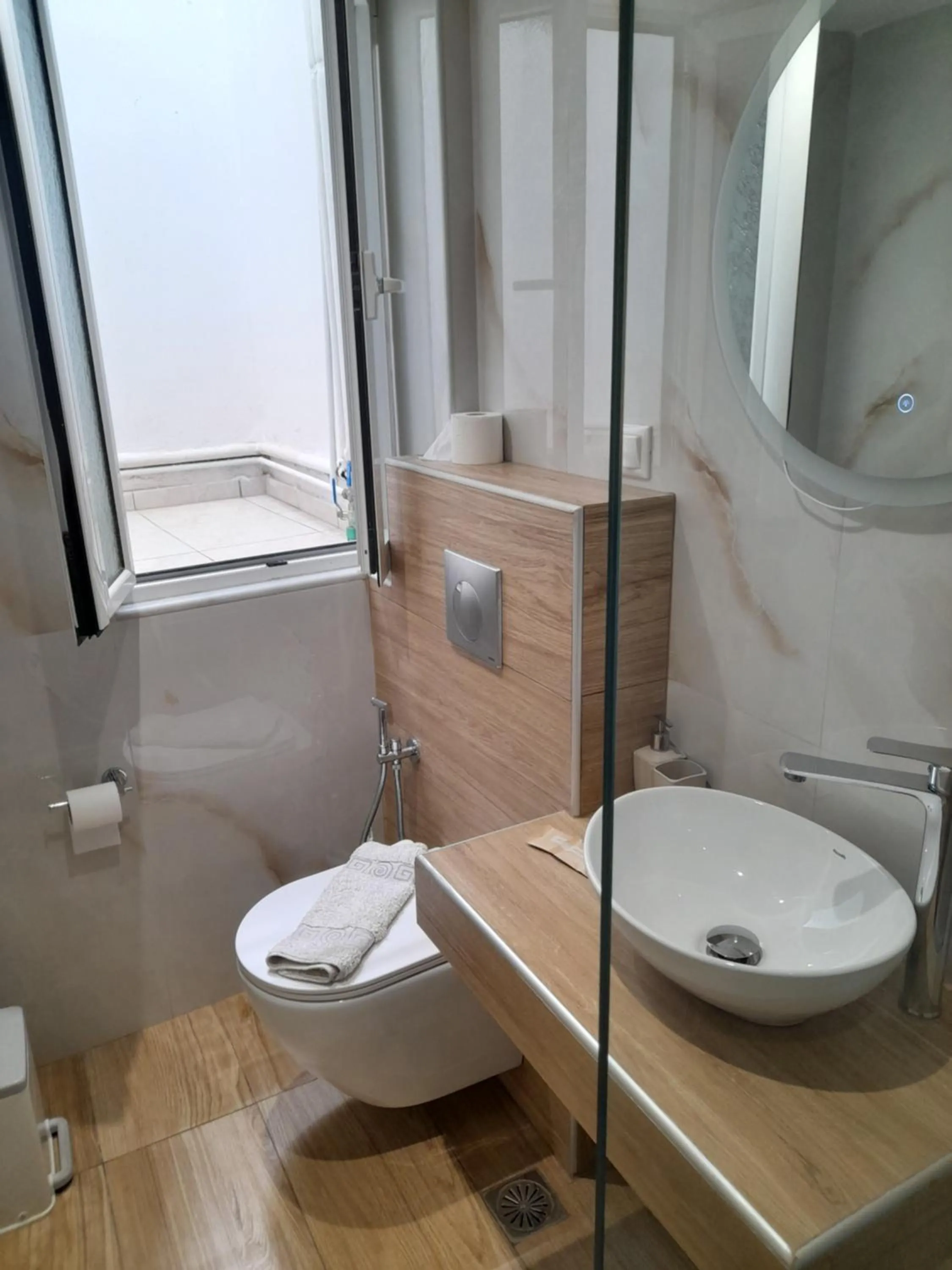 Toilet in Galini Apartments