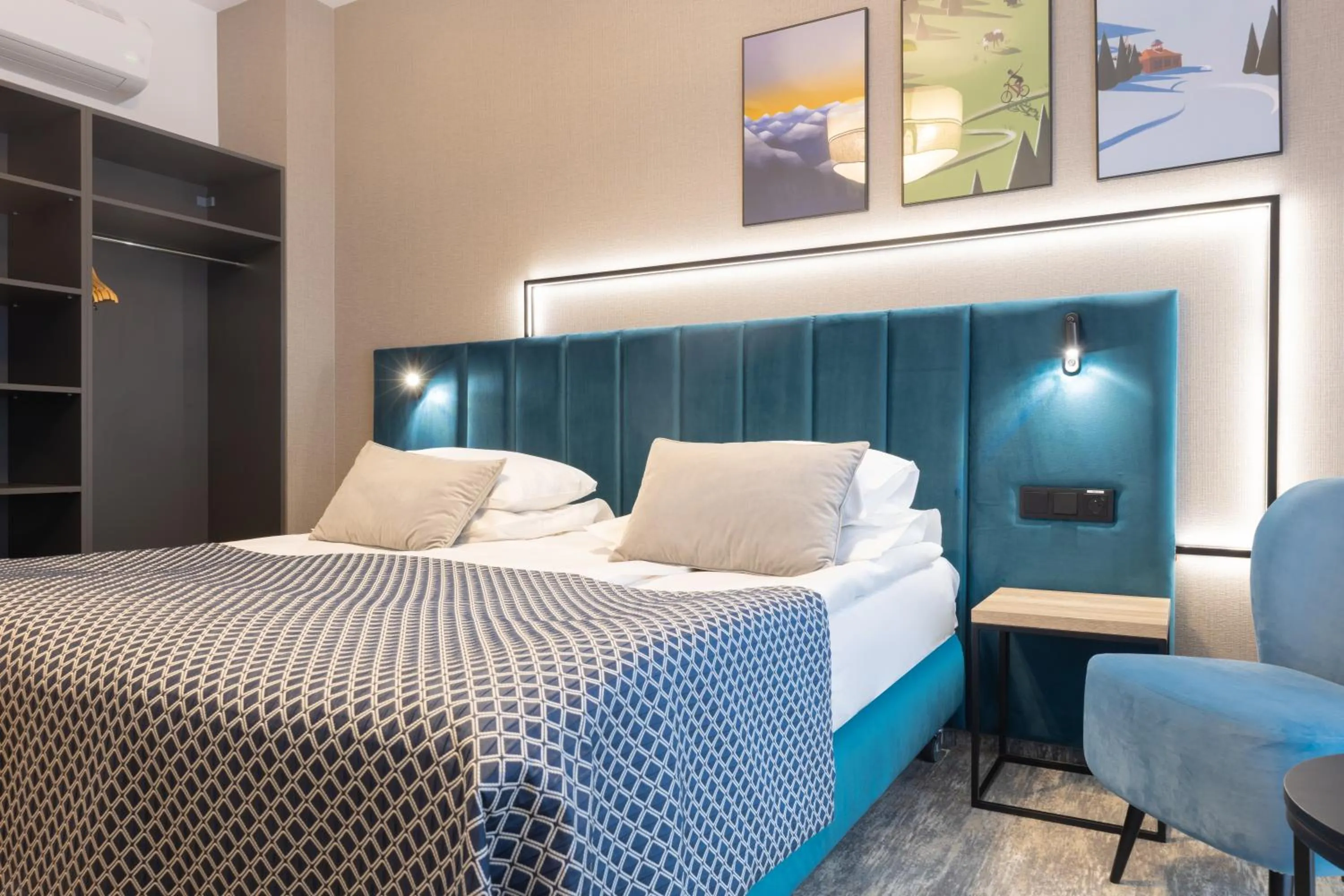 Bed in Hotel Krynica Conference & SPA