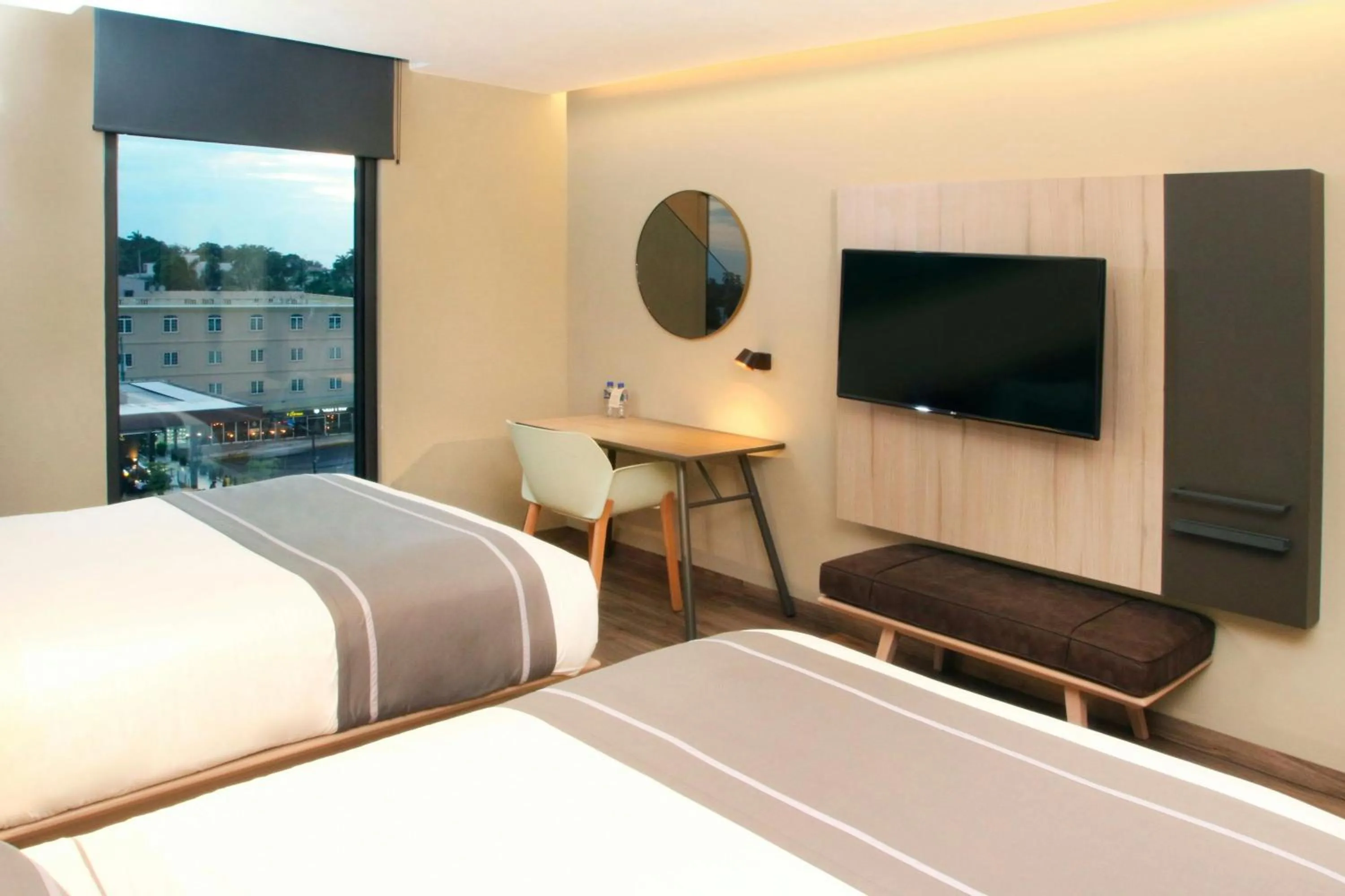 Bedroom, Bed in City Express Plus by Marriott Tampico