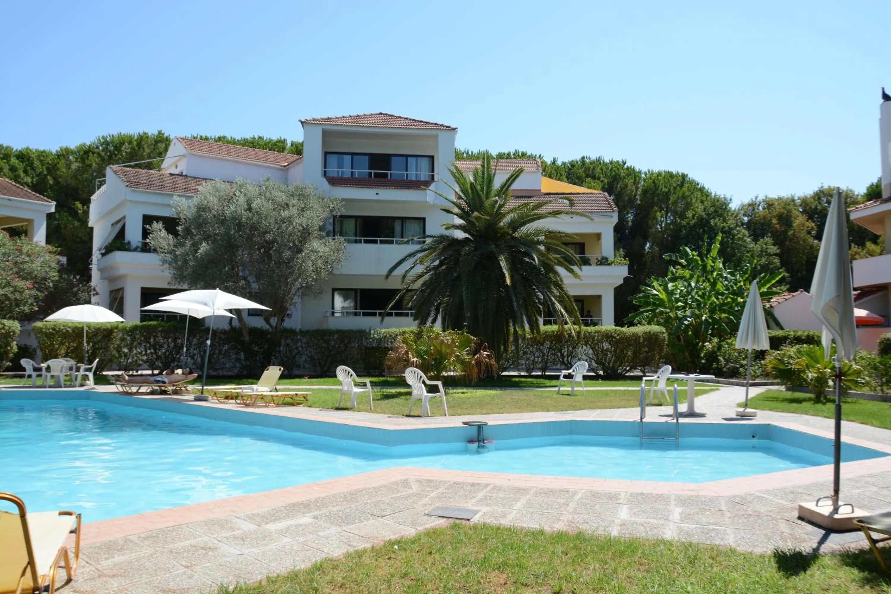 Swimming pool in Niki Hotel Apartments