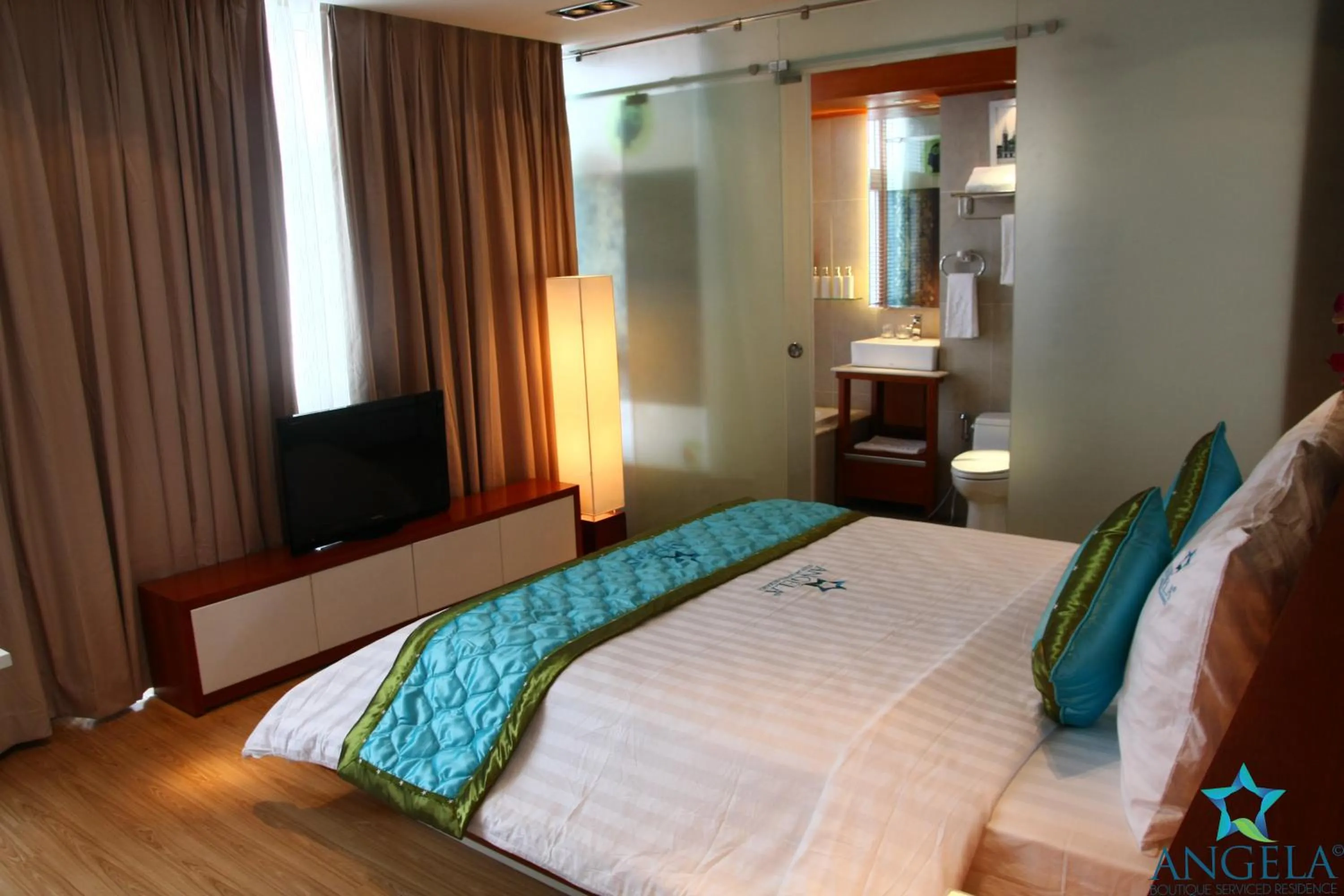 Photo of the whole room, Bed in Angela Boutique Serviced Residence