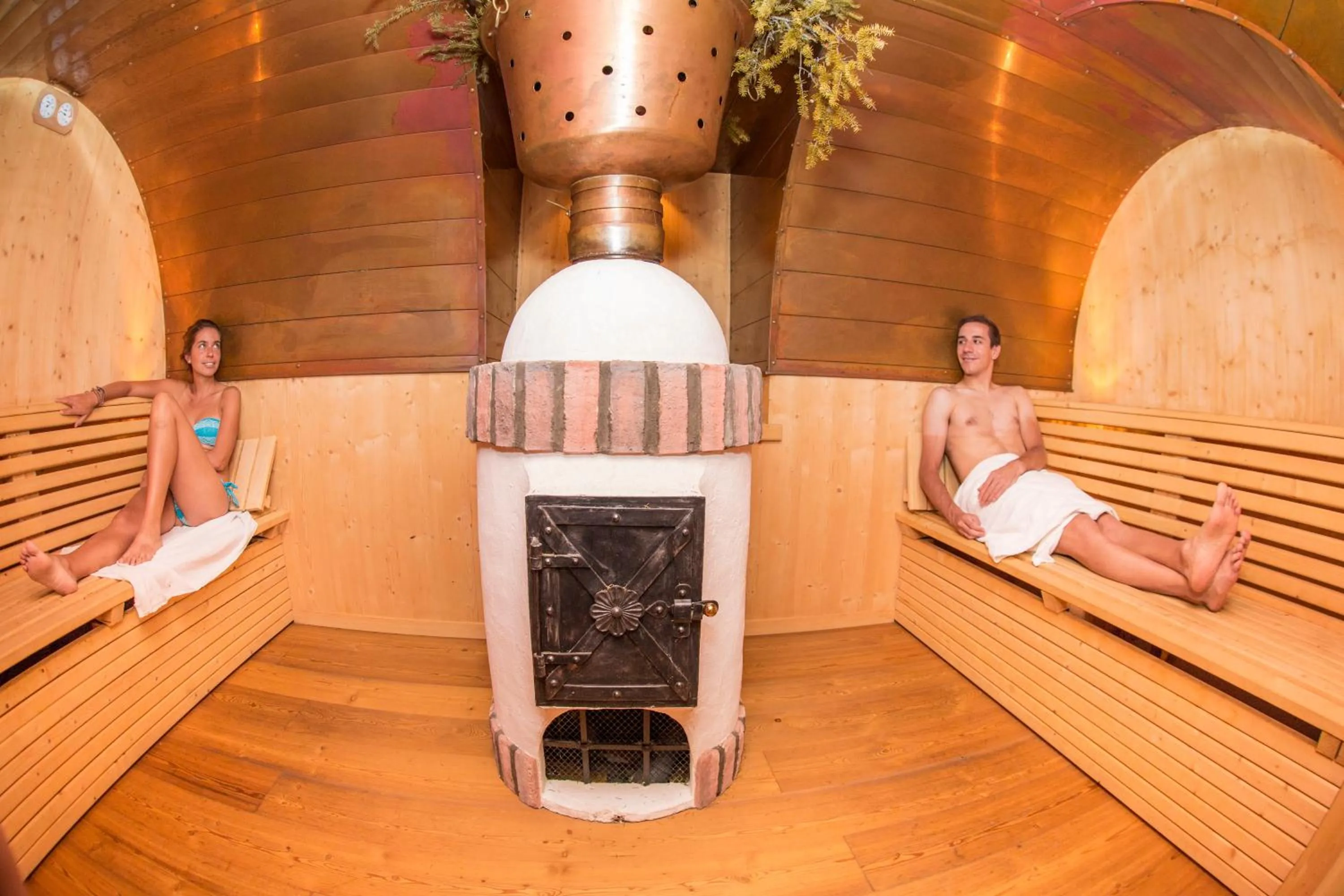 Sauna in Hotel Pedranzini