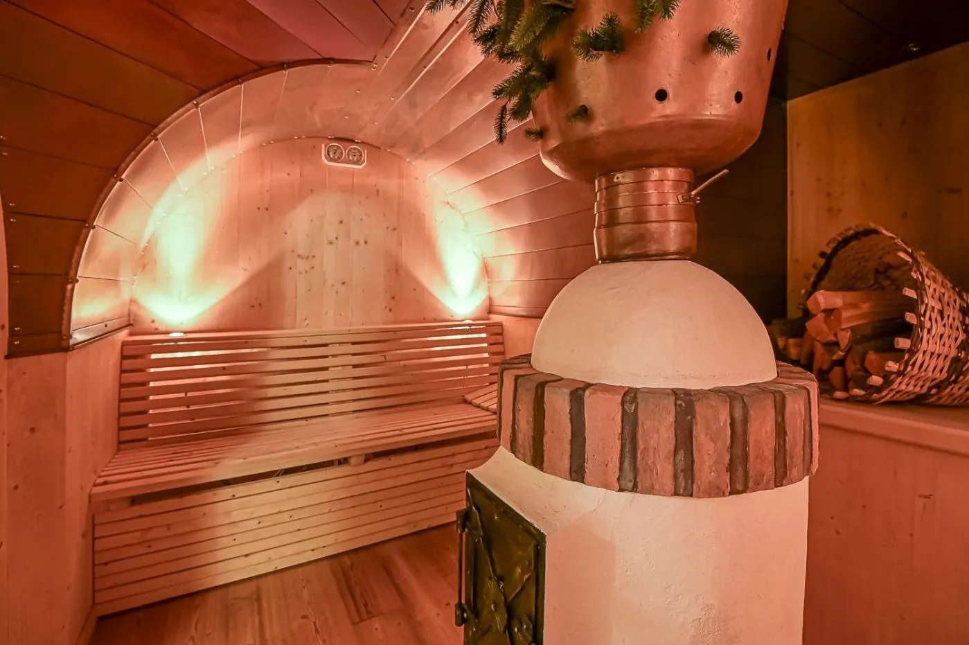 Sauna in Hotel Pedranzini