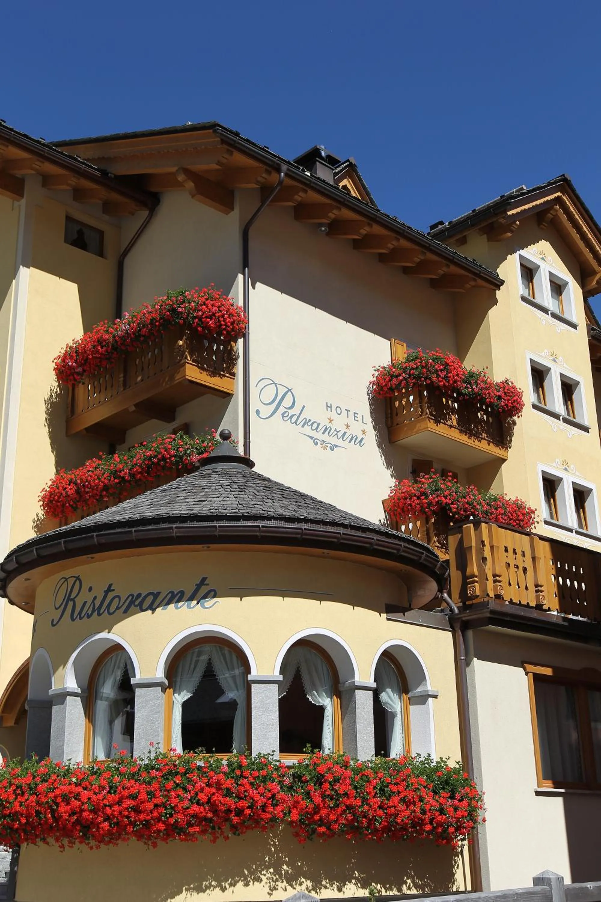 Property building in Hotel Pedranzini
