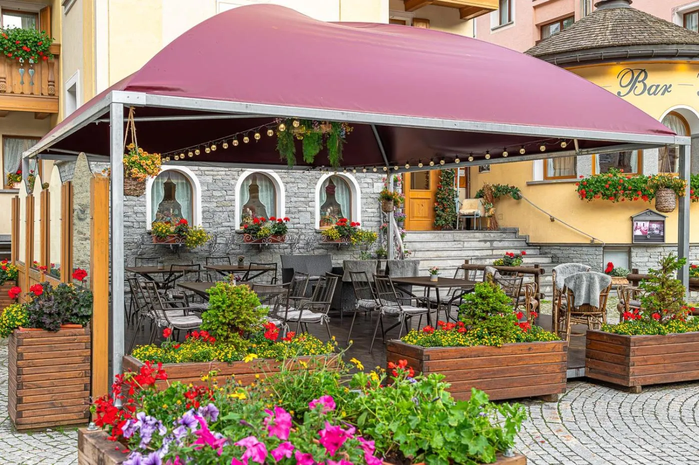 Balcony/Terrace in Hotel Pedranzini