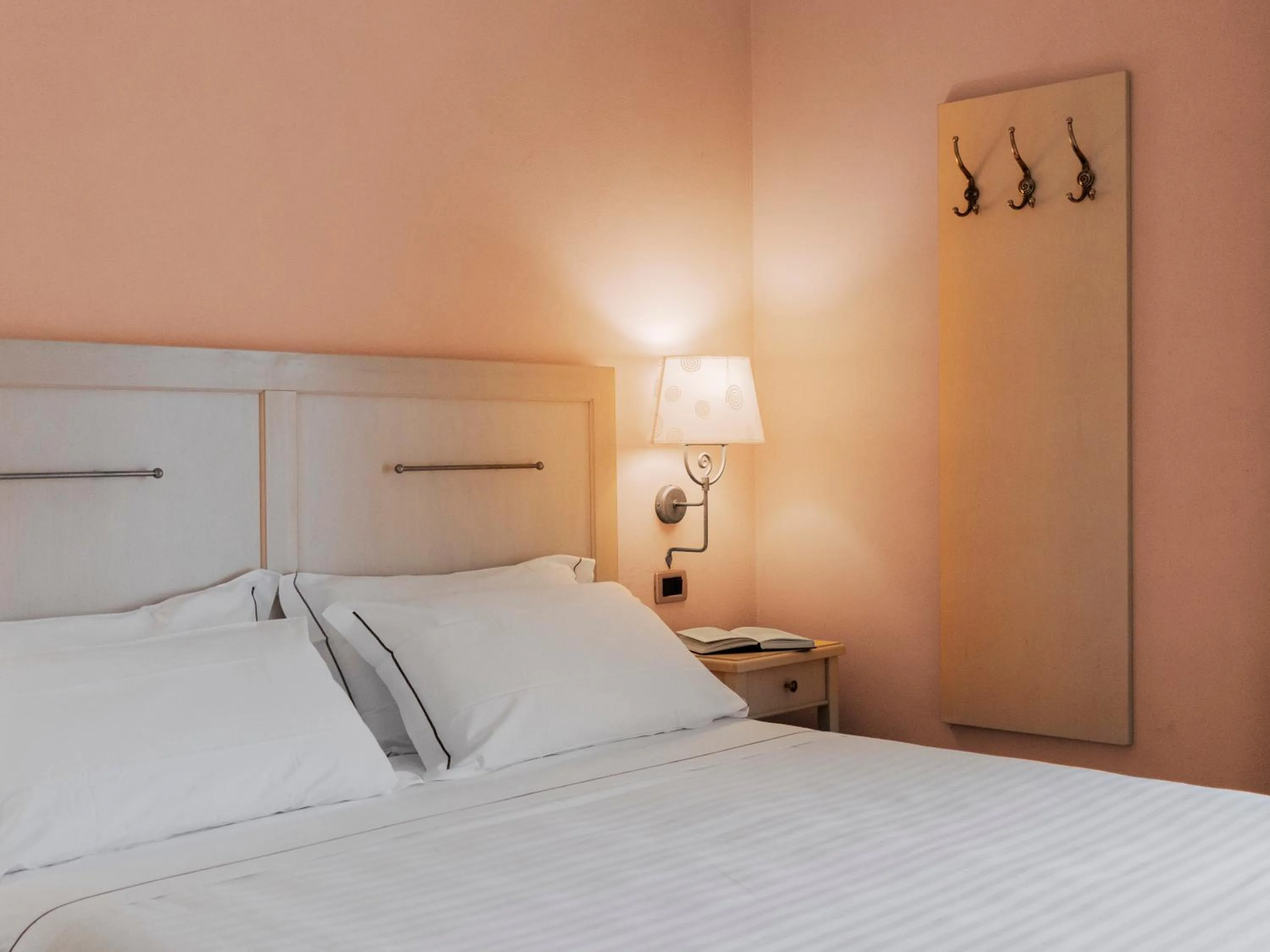 Decorative detail, Bed in Hotel Liliana Diano Marina