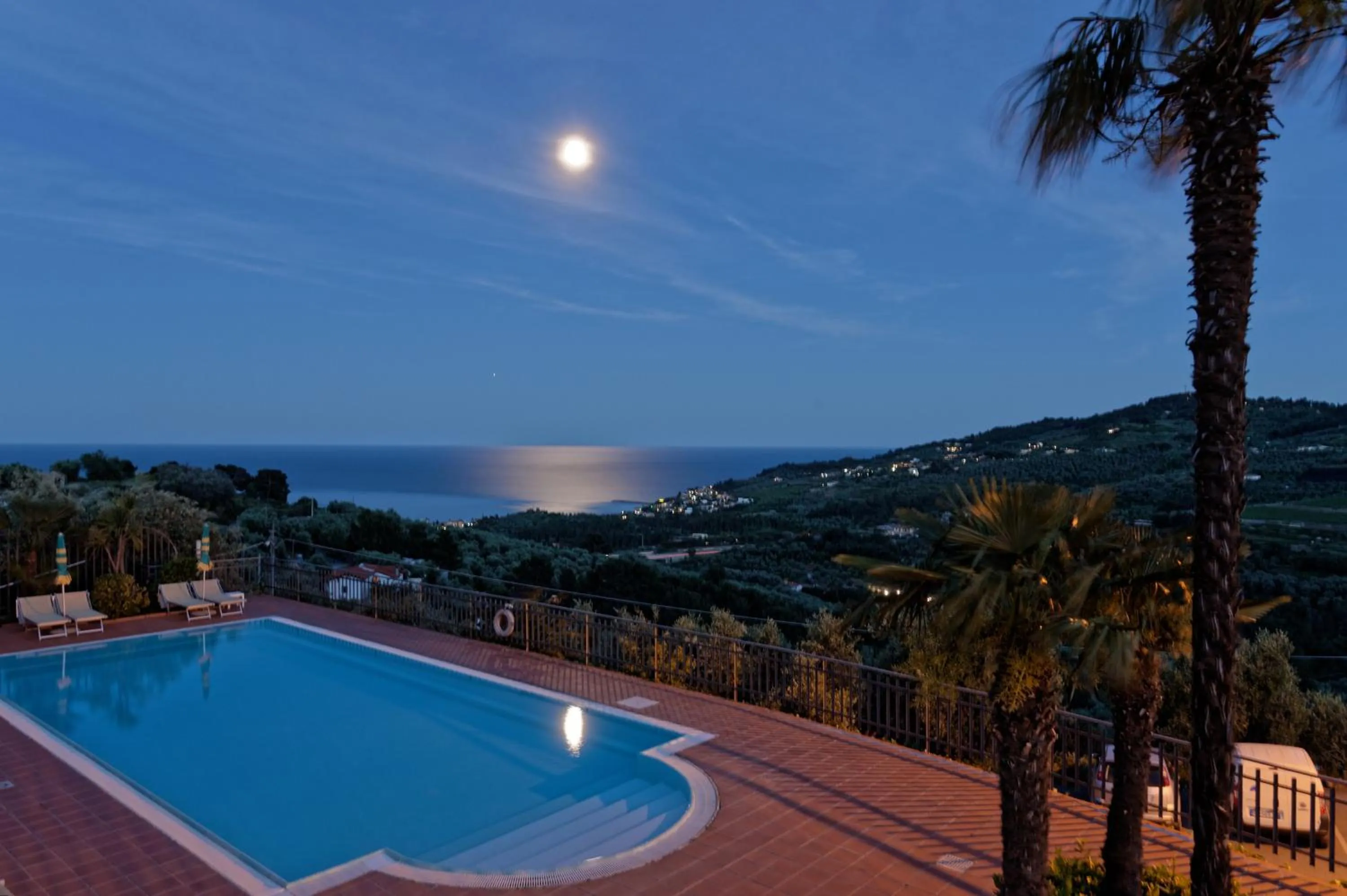 Pool view in Hotel Liliana Diano Marina