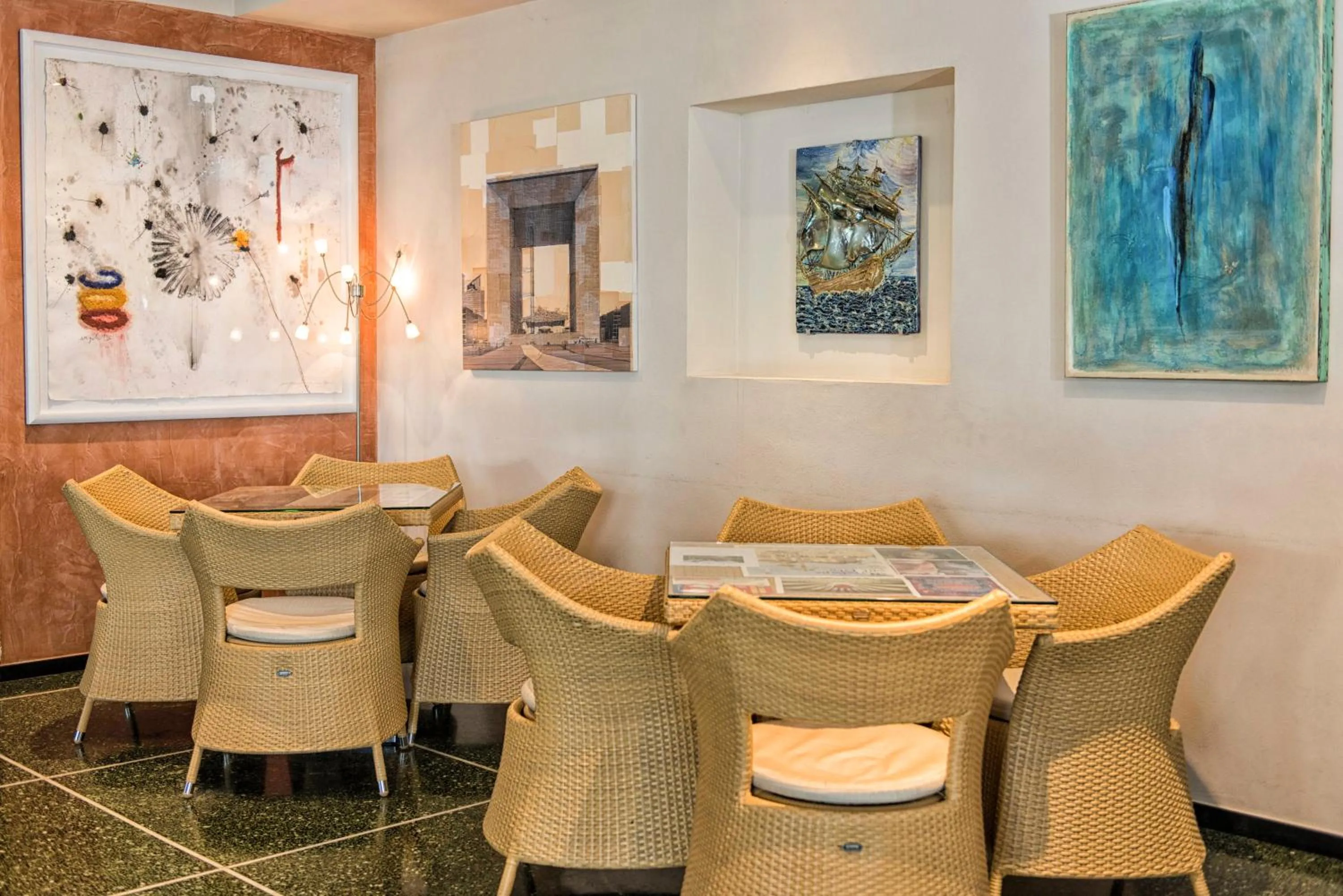 Lobby or reception in Hotel Liliana Diano Marina