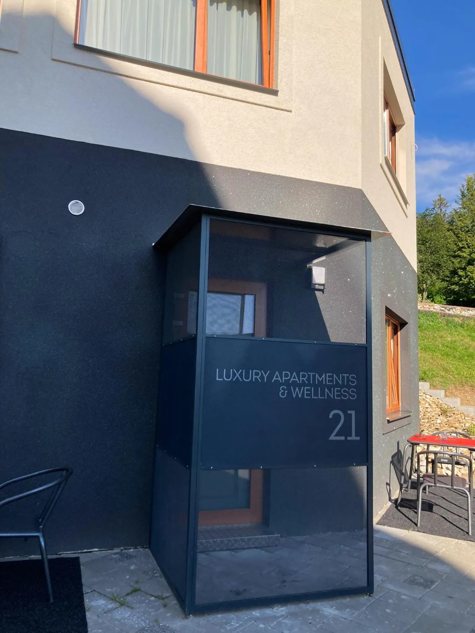 Property building in Hotel Slunný Dvůr