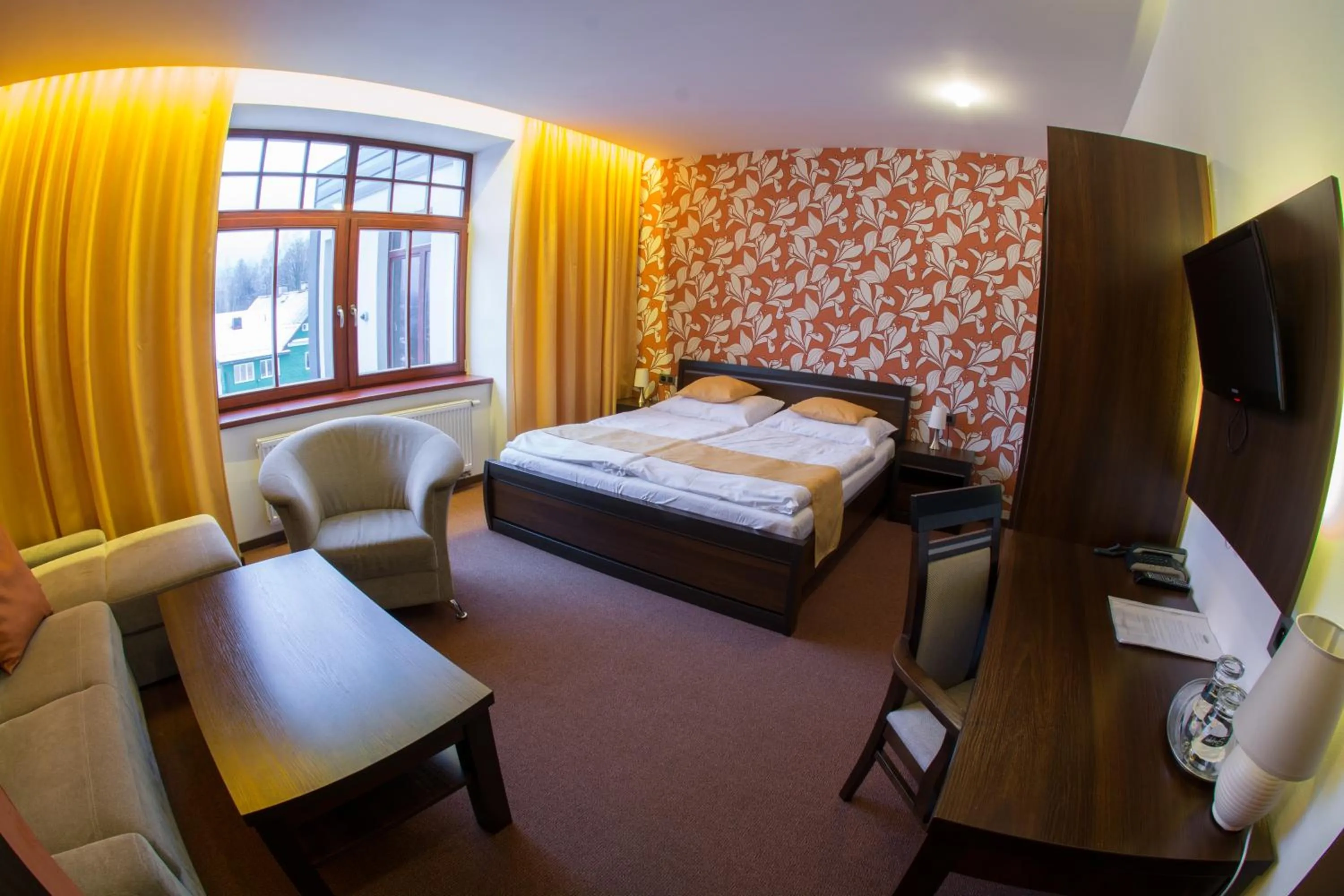 Bedroom, Bed in Hotel Slunný Dvůr