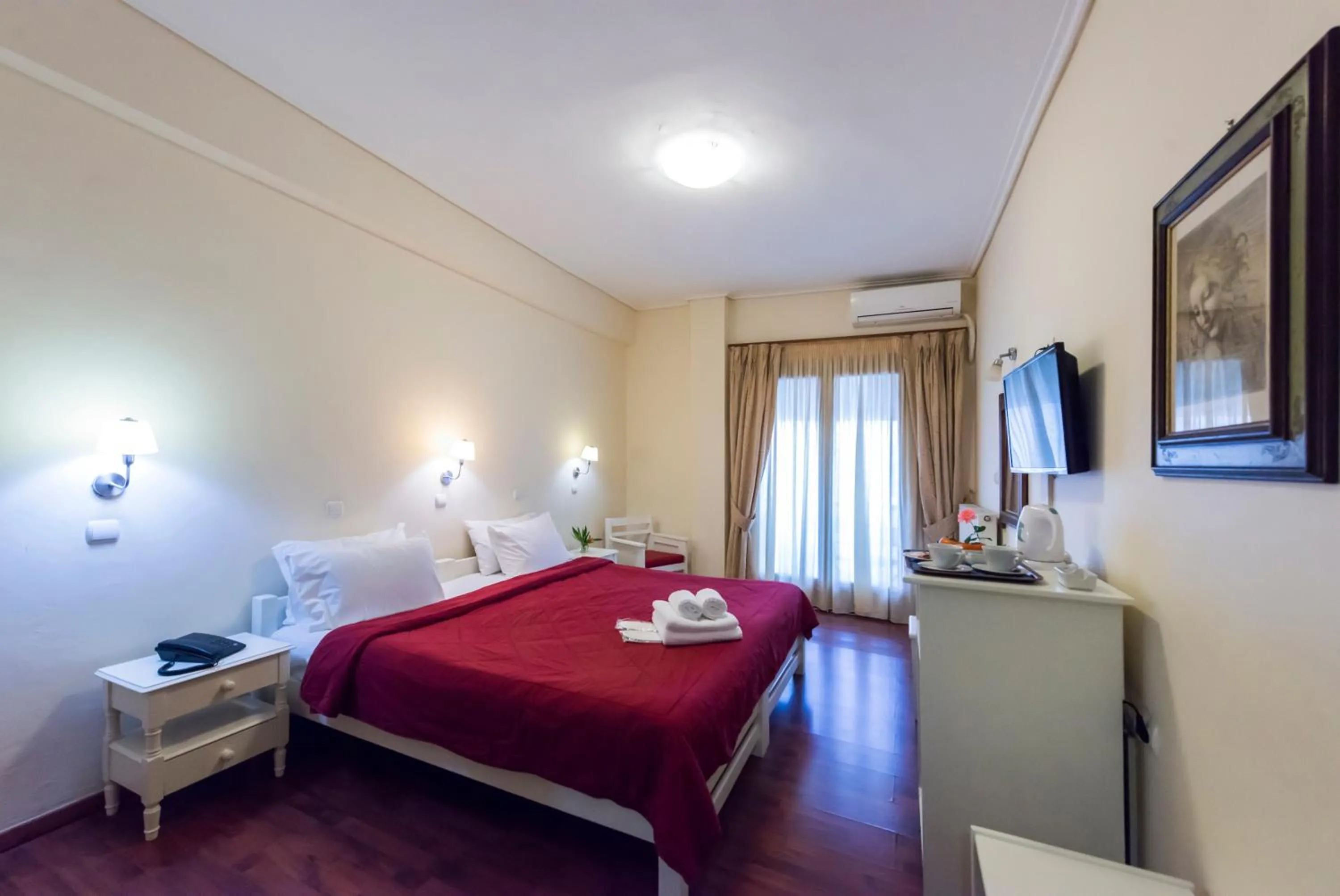 Bedroom, Bed in Akroyali Hotel & Villas