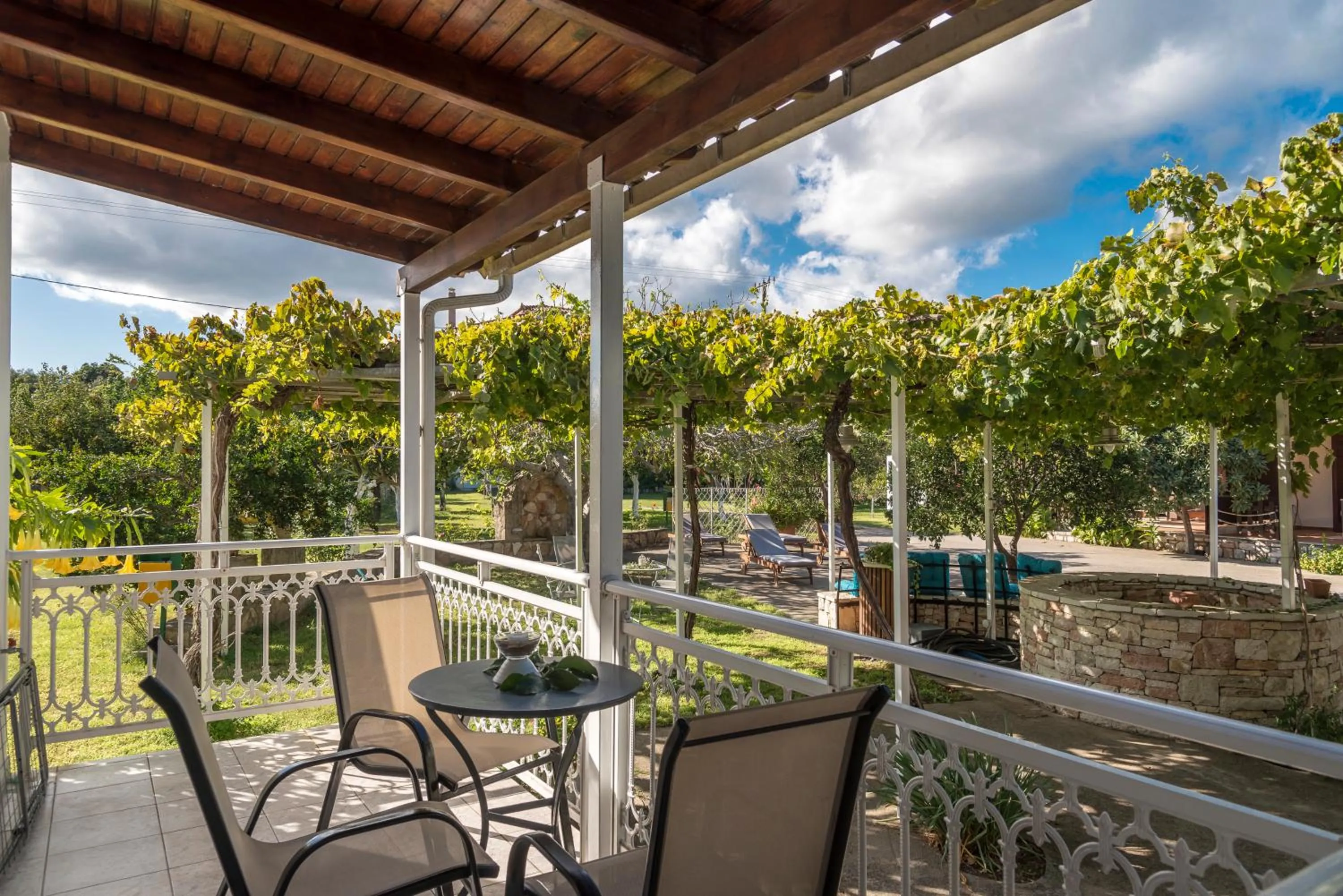 Garden view in Akroyali Hotel & Villas