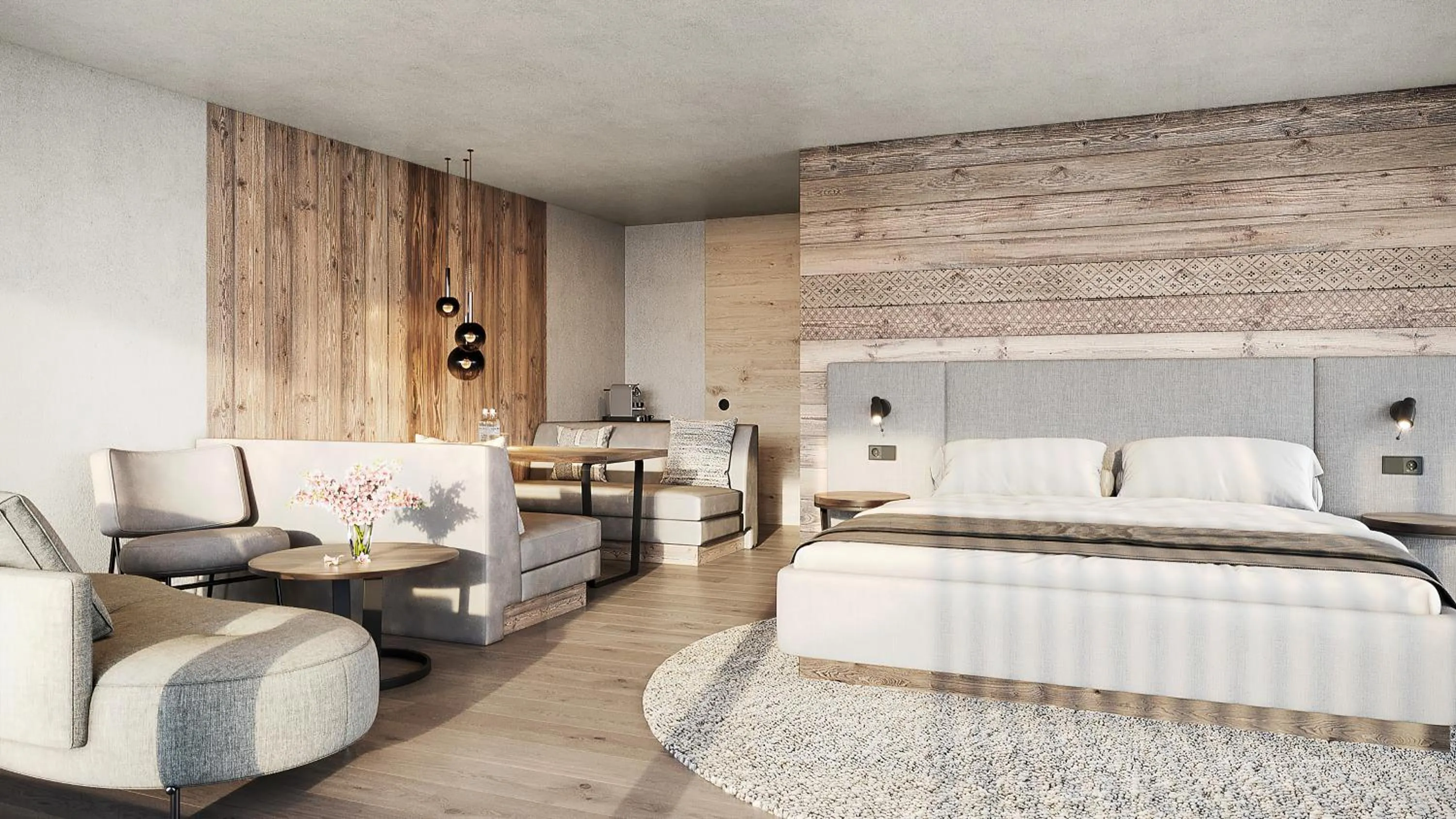 Bed in Die Post am Ortler