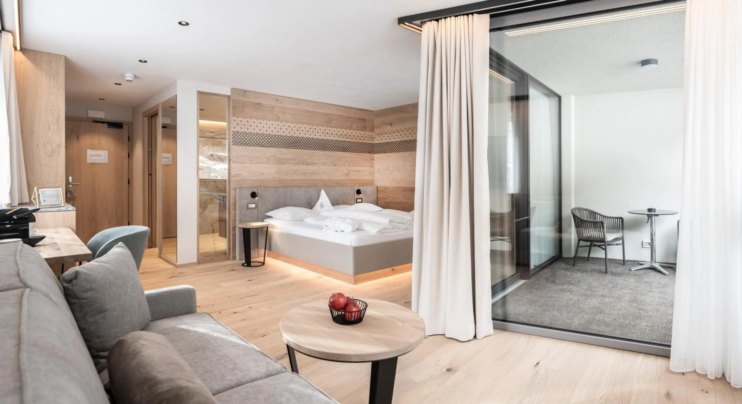 Bed in Die Post am Ortler