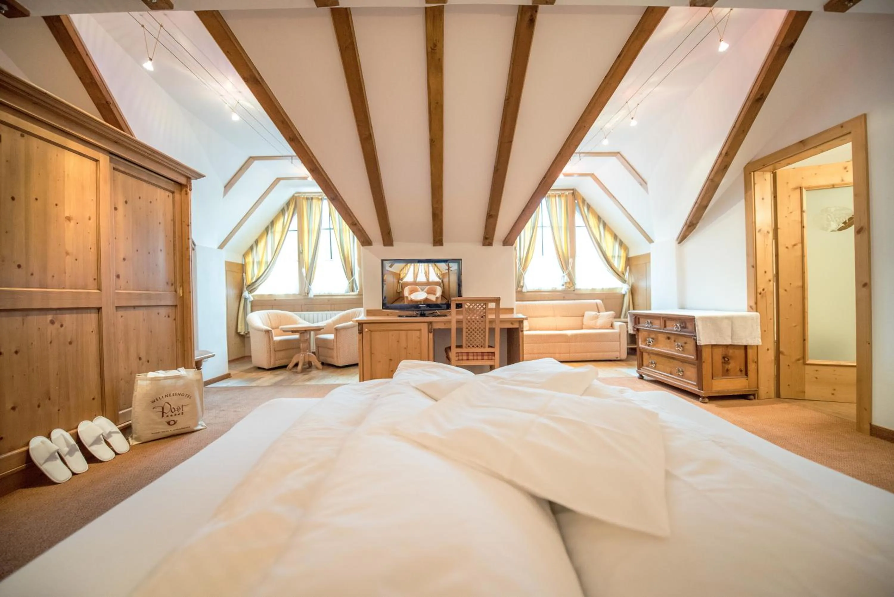 Bed in Die Post am Ortler