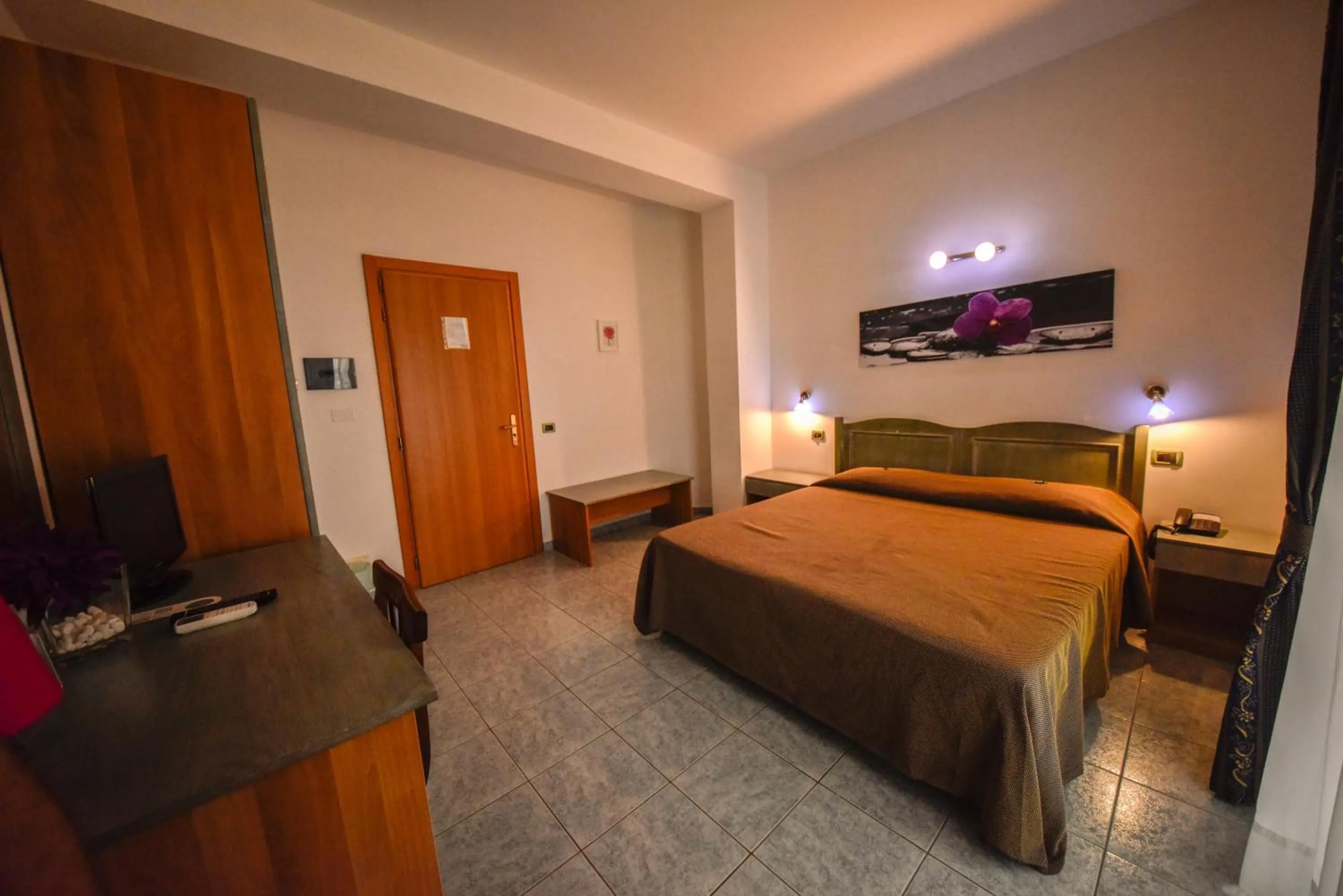 Bedroom, Bed in Hotel La Villa