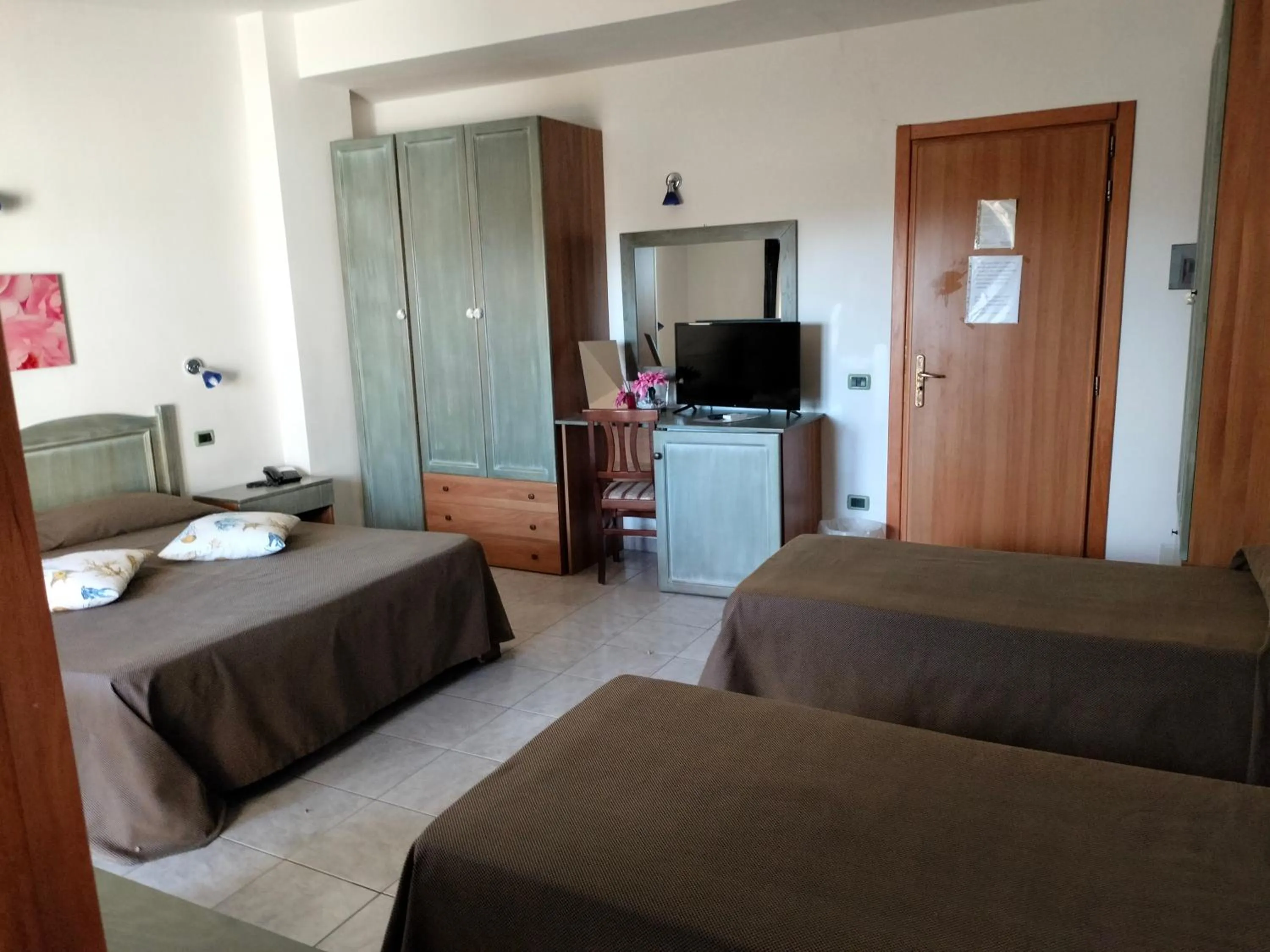 Bed in Hotel La Villa