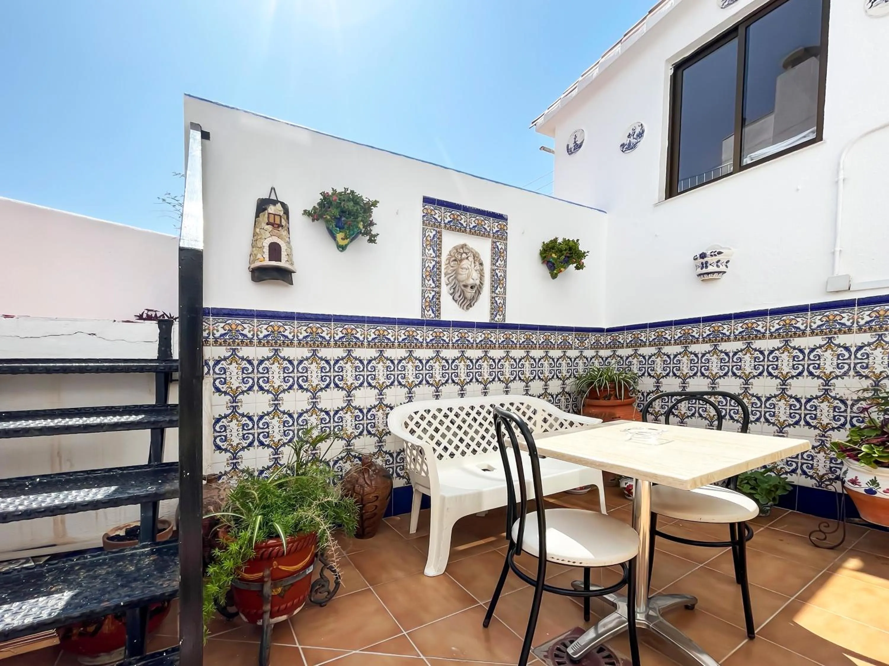 Patio in Micaela Charming Hostal