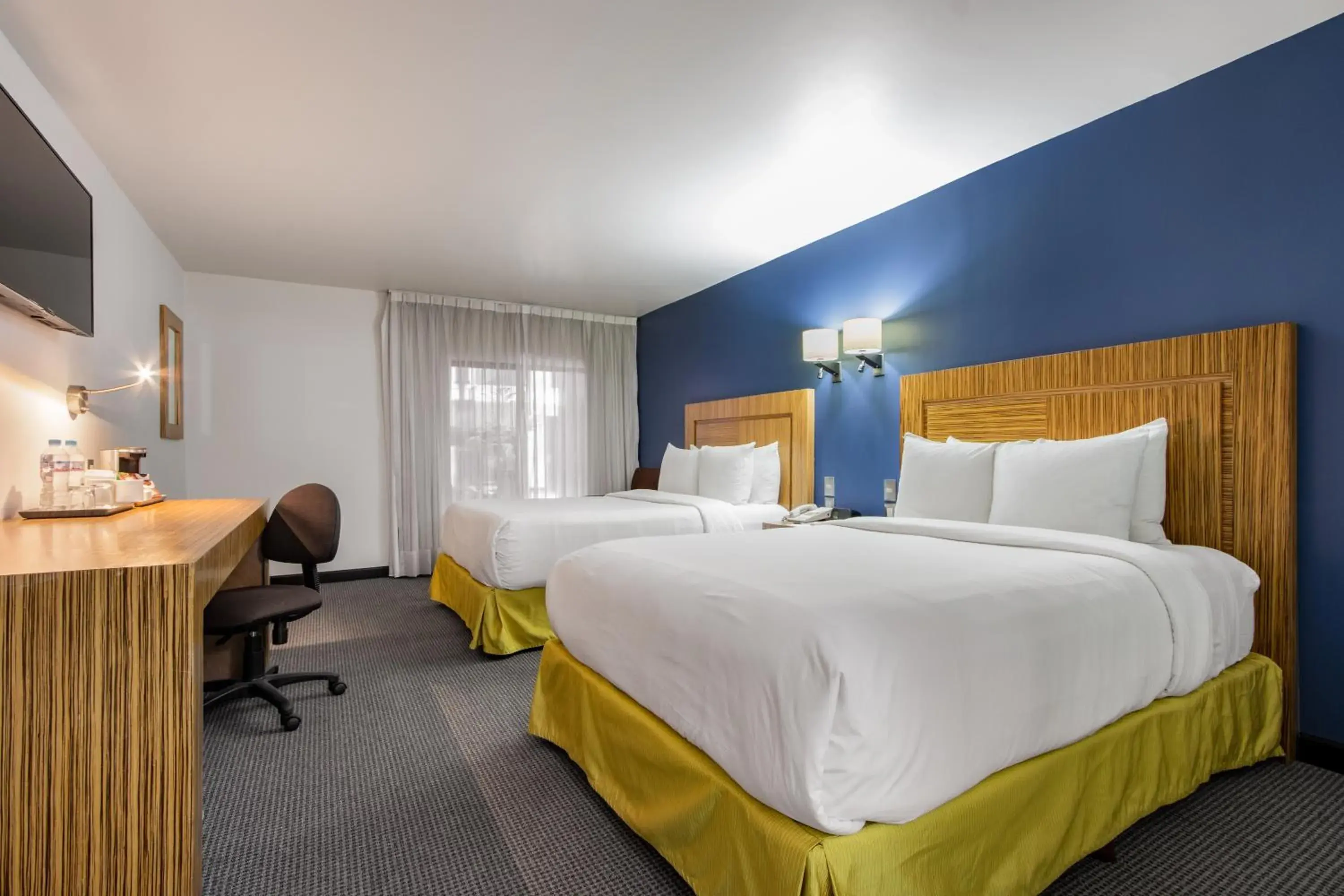Double Room with Two Double Beds and Garden Area in Radisson Hotel & Convention Center Toluca Double Room with Two Double Beds and Garden Area in Radisson Hotel & Convention Center Toluca