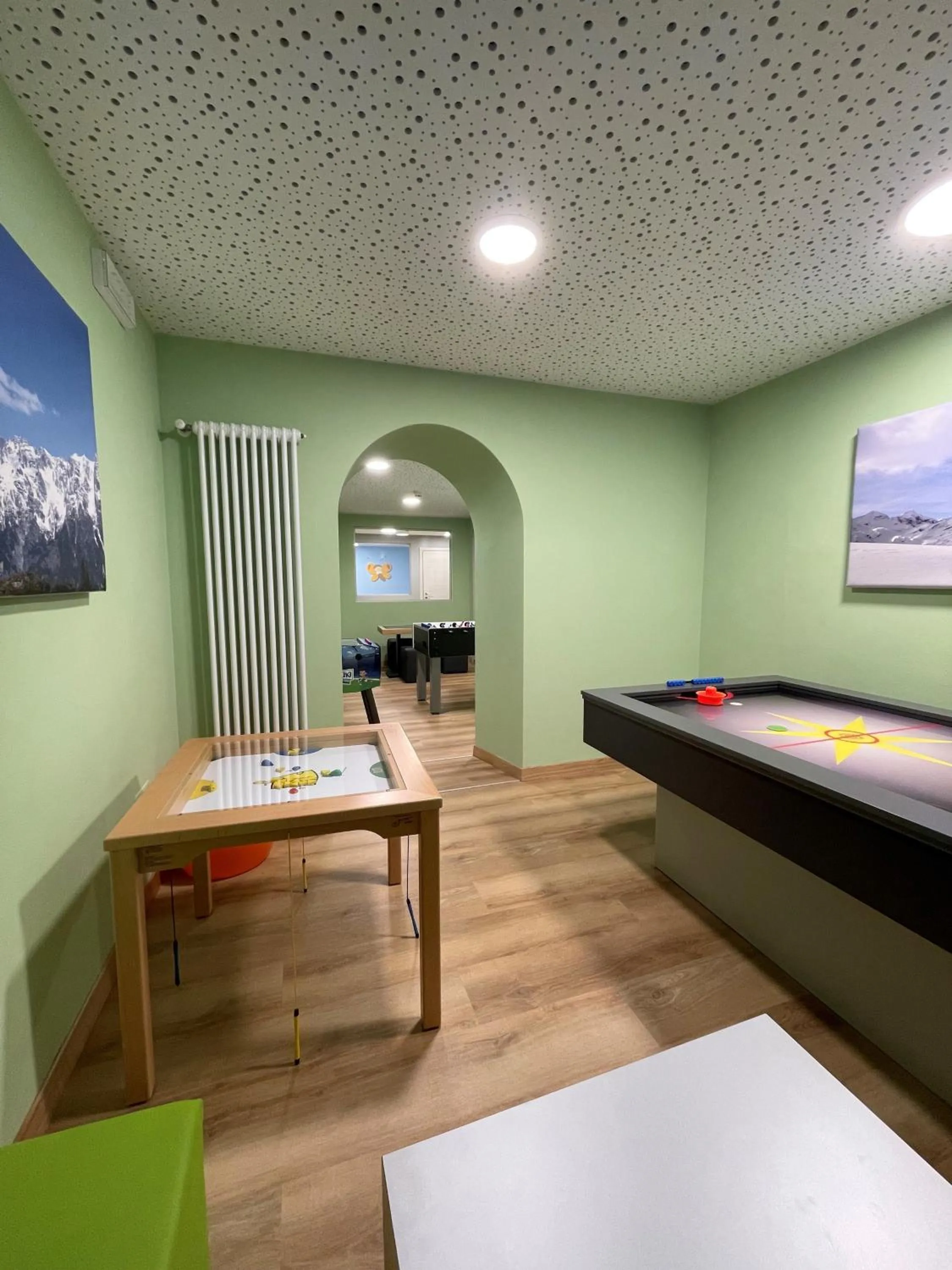 Bed in Hotel Rosa Alpina