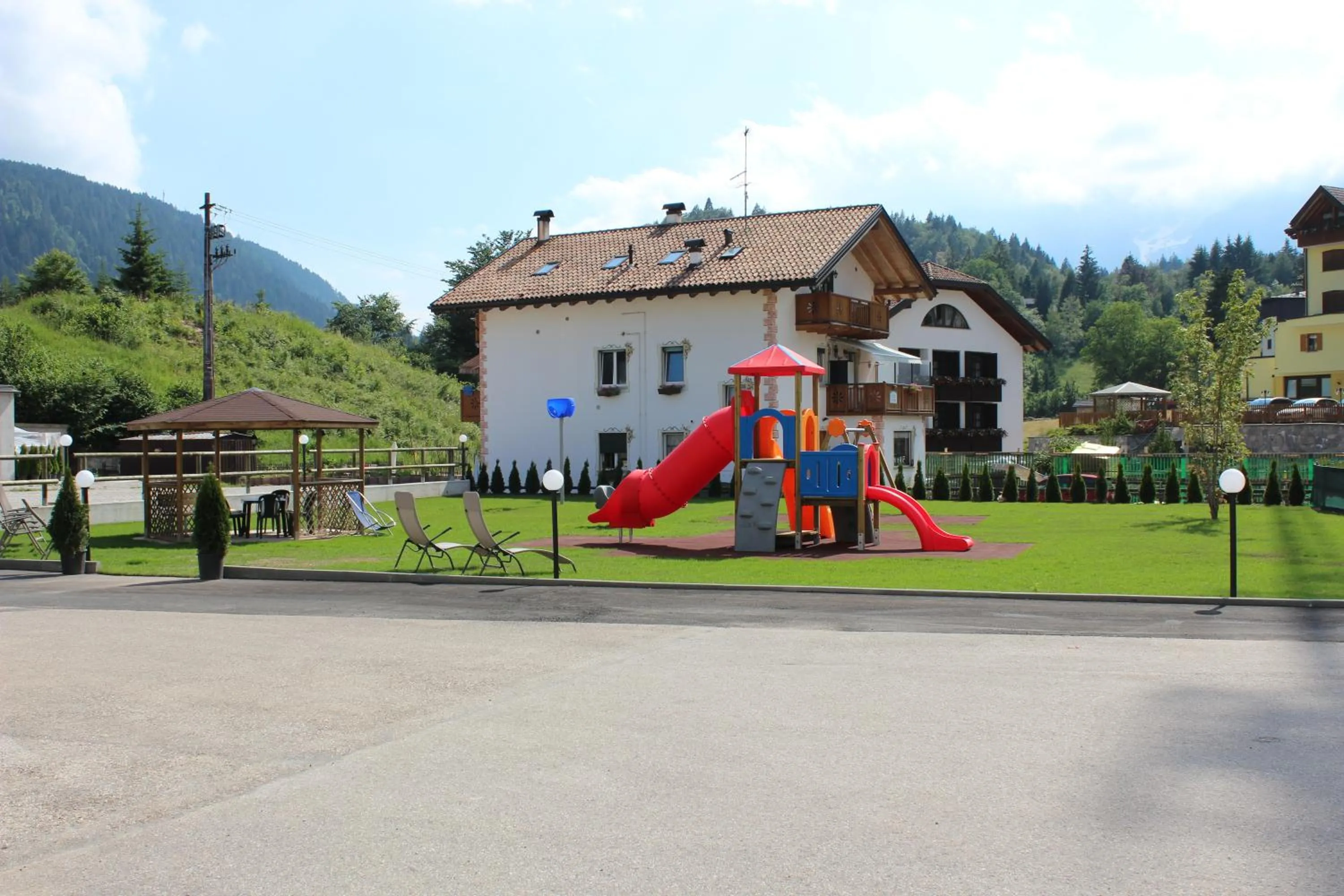 Children play ground in Hotel Rosa Alpina
