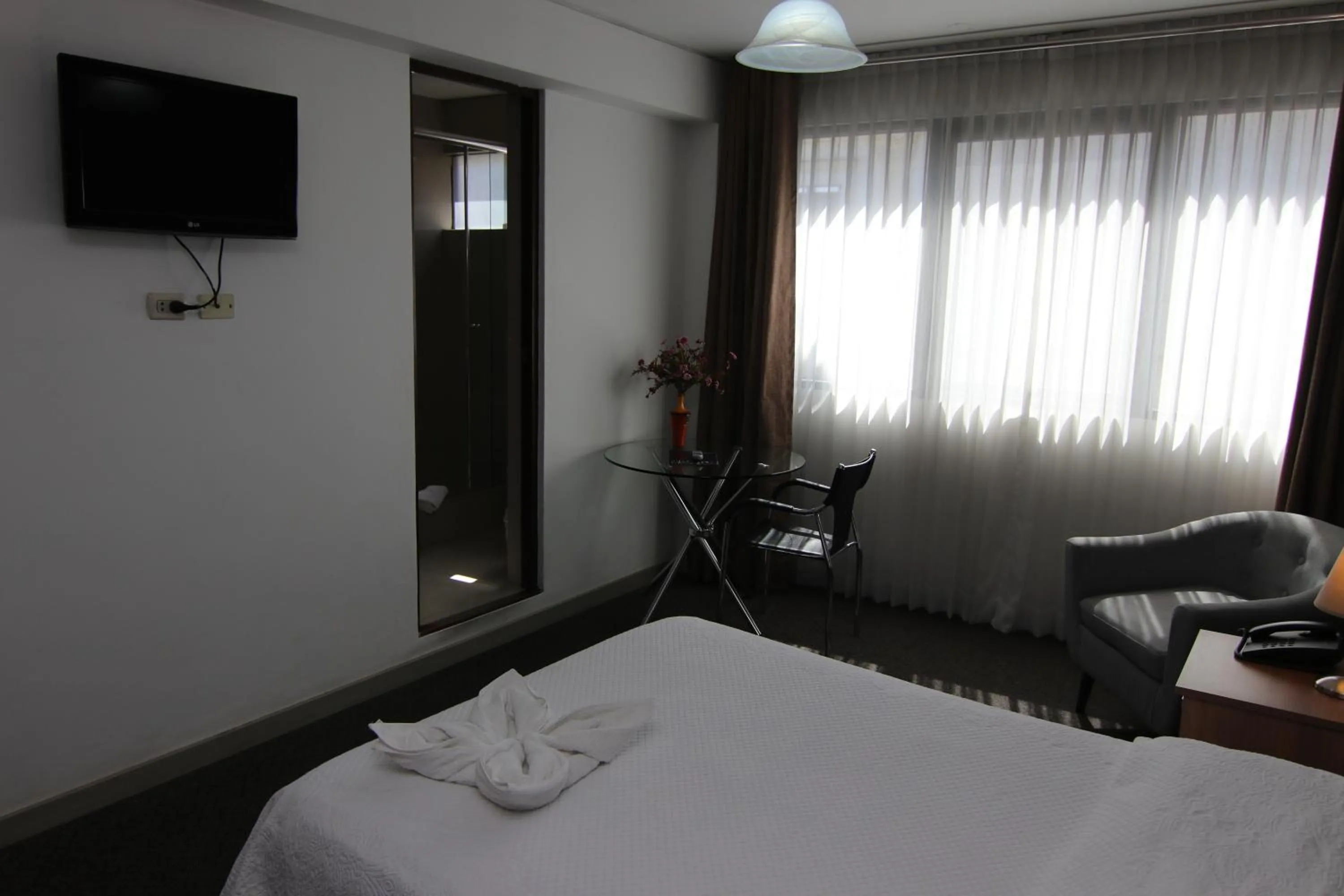 Bedroom, Bed in Hotel Tierrasur