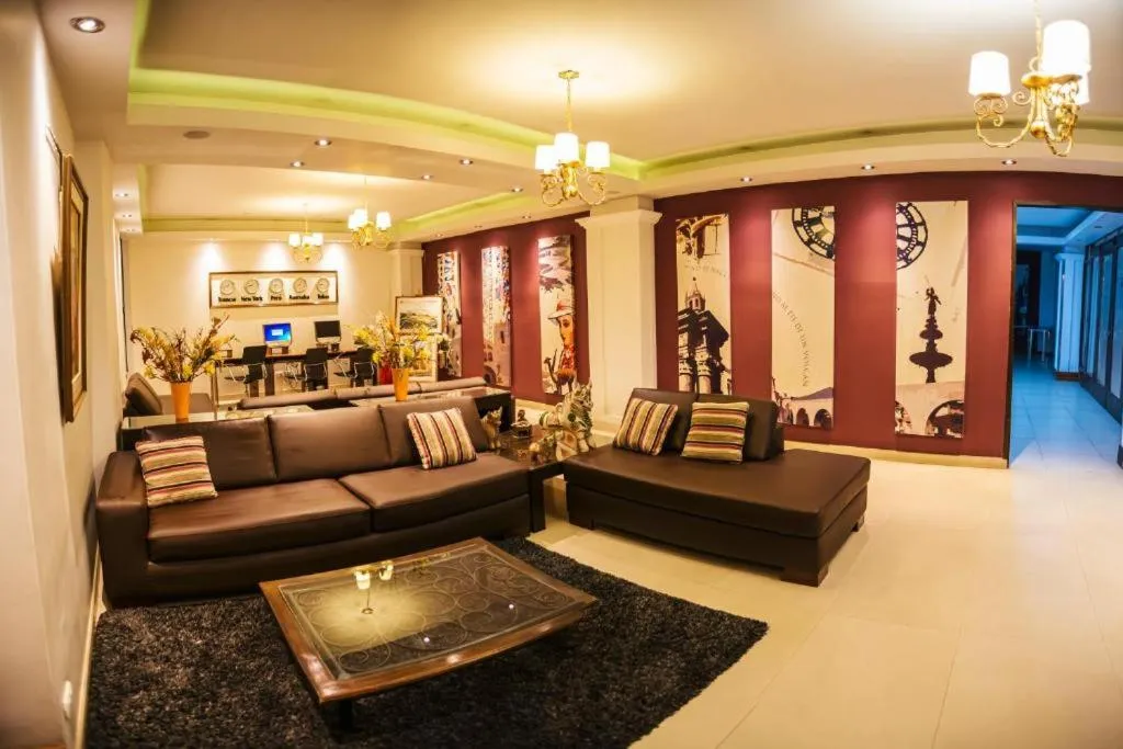 Seating area in Hotel Tierrasur