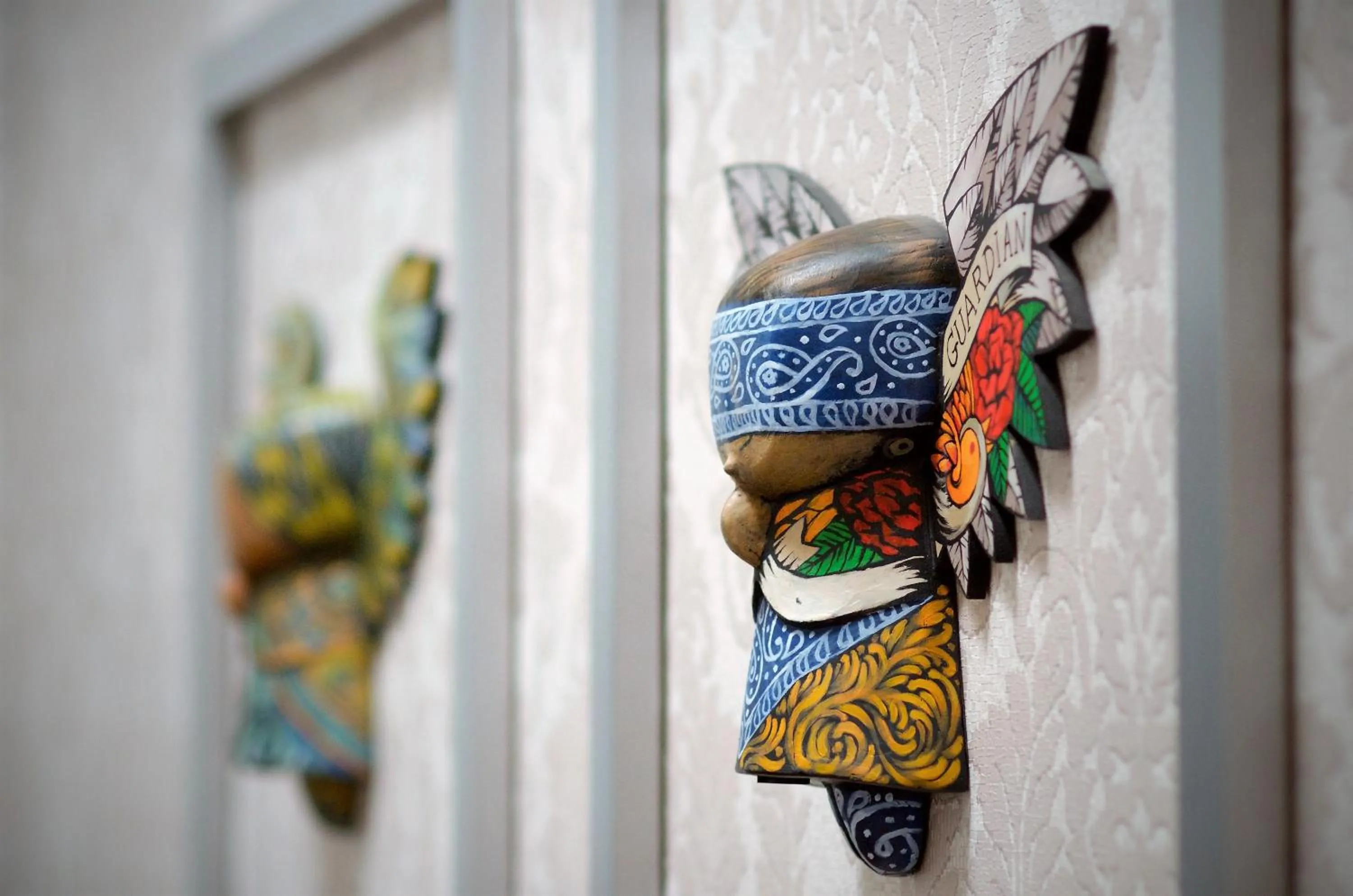 Decorative detail in Hotel Tierrasur