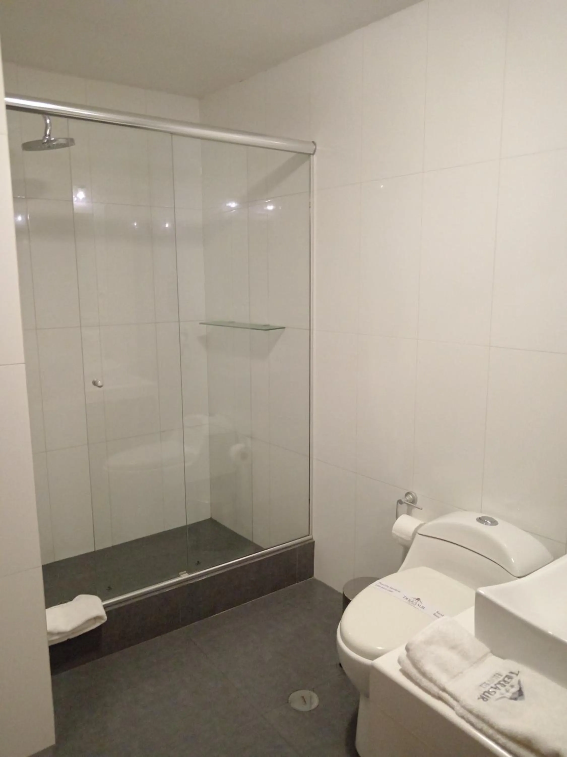 Bathroom in Hotel Tierrasur