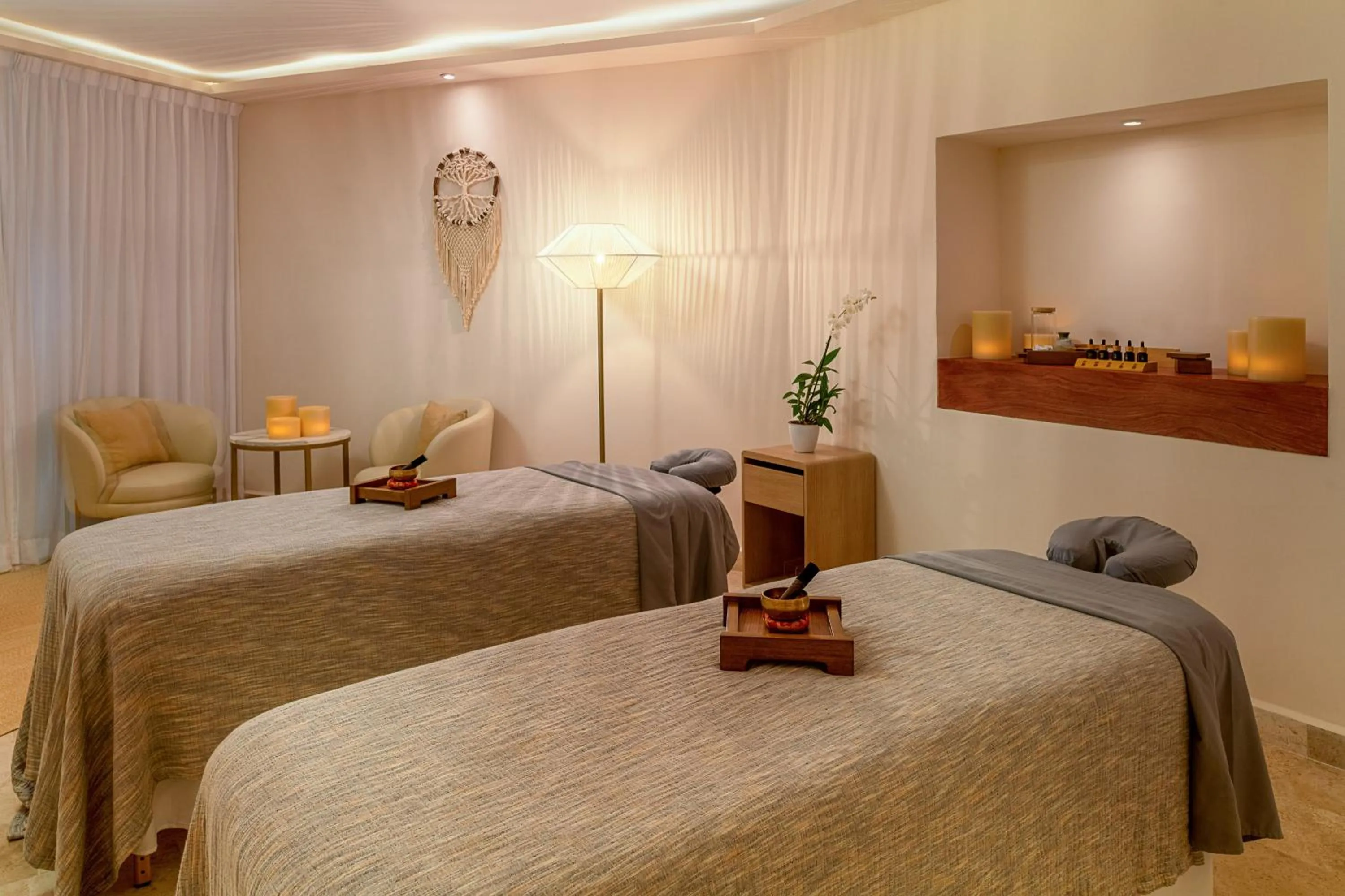 Spa and wellness centre/facilities, Bed in Melia Casa Maya Cancun All Inclusive