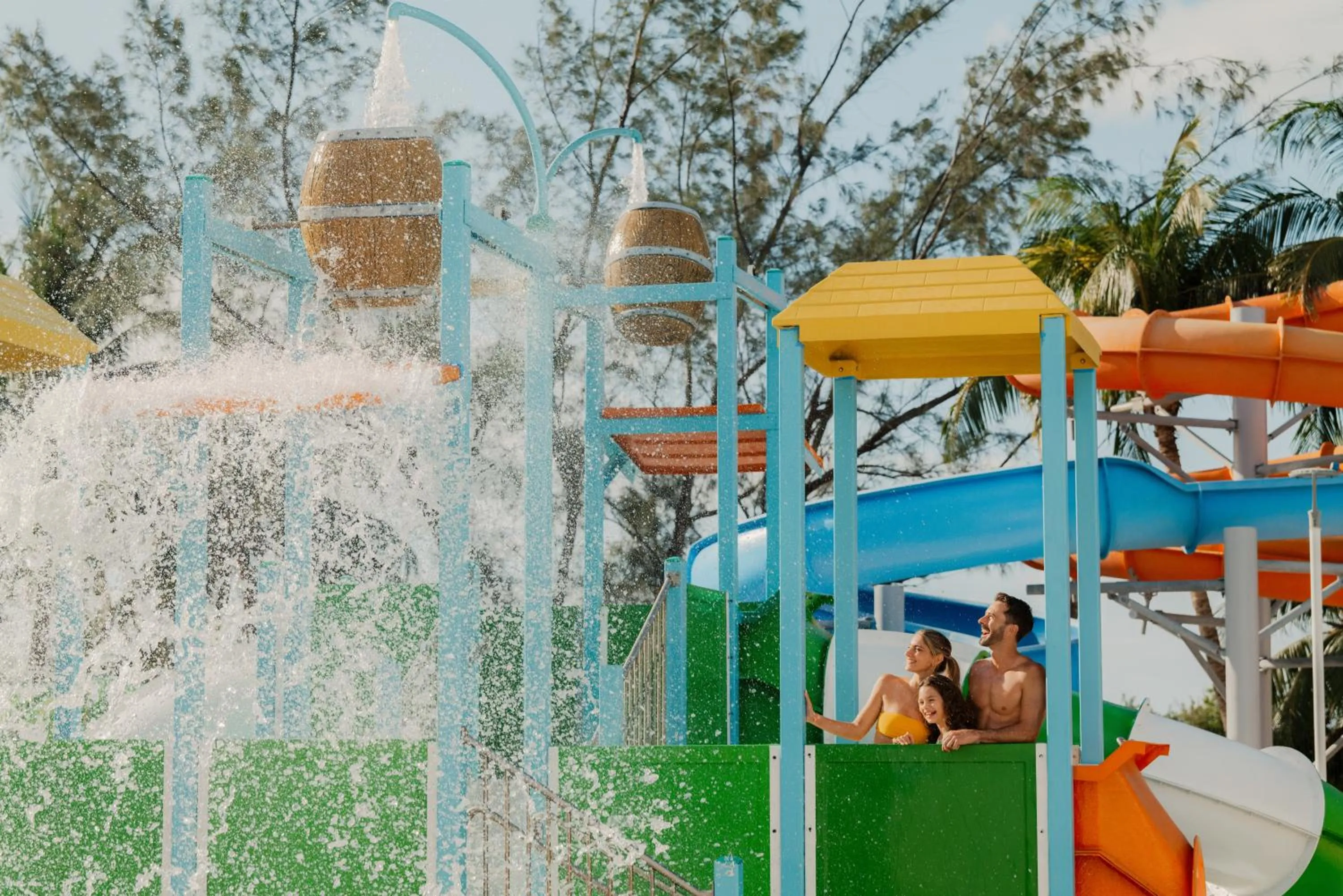 Aqua park in Melia Casa Maya Cancun All Inclusive