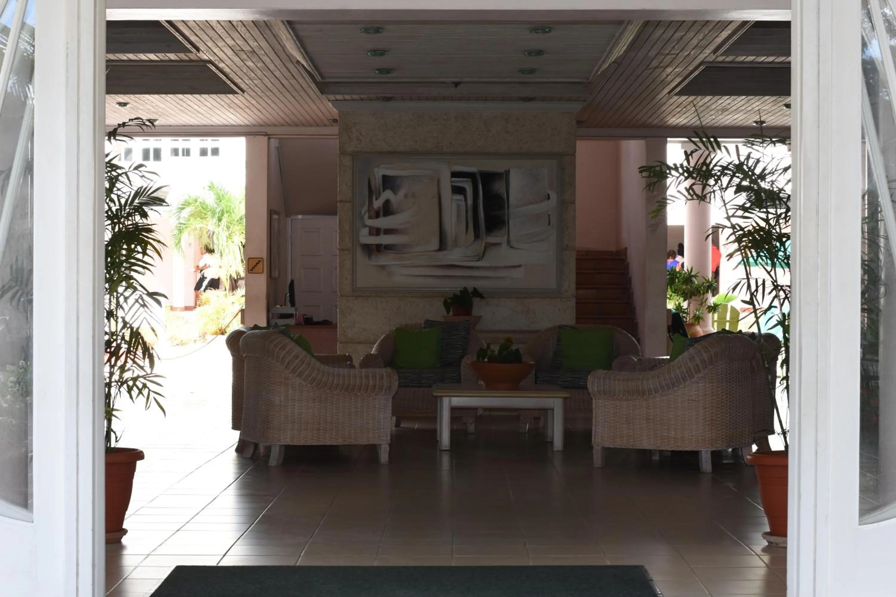 Lobby or reception in Hotel PomMarine